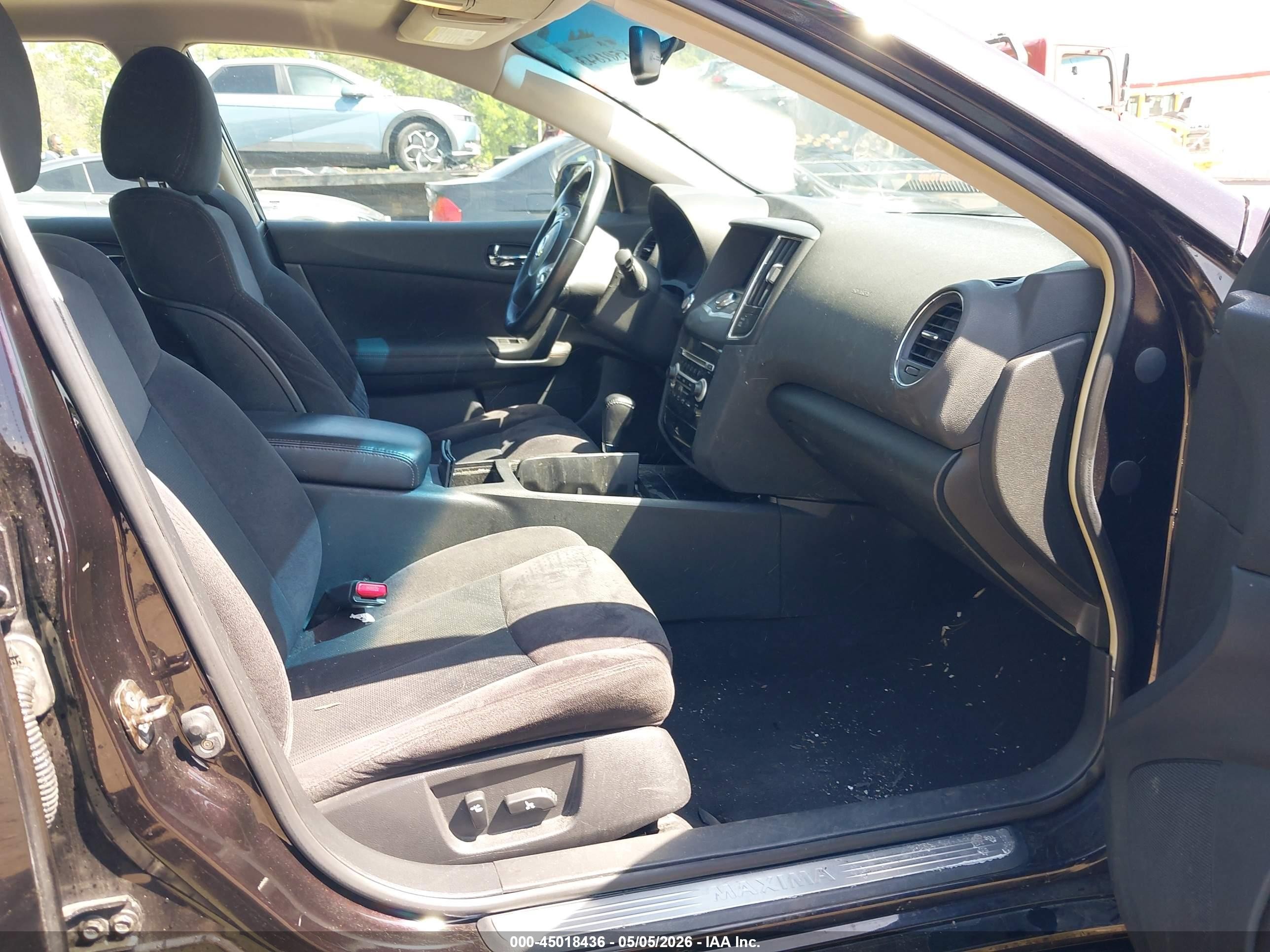 2010 Nissan Maxima 3.5 S Бордовый vin: 1N4AA5AP8AC862852