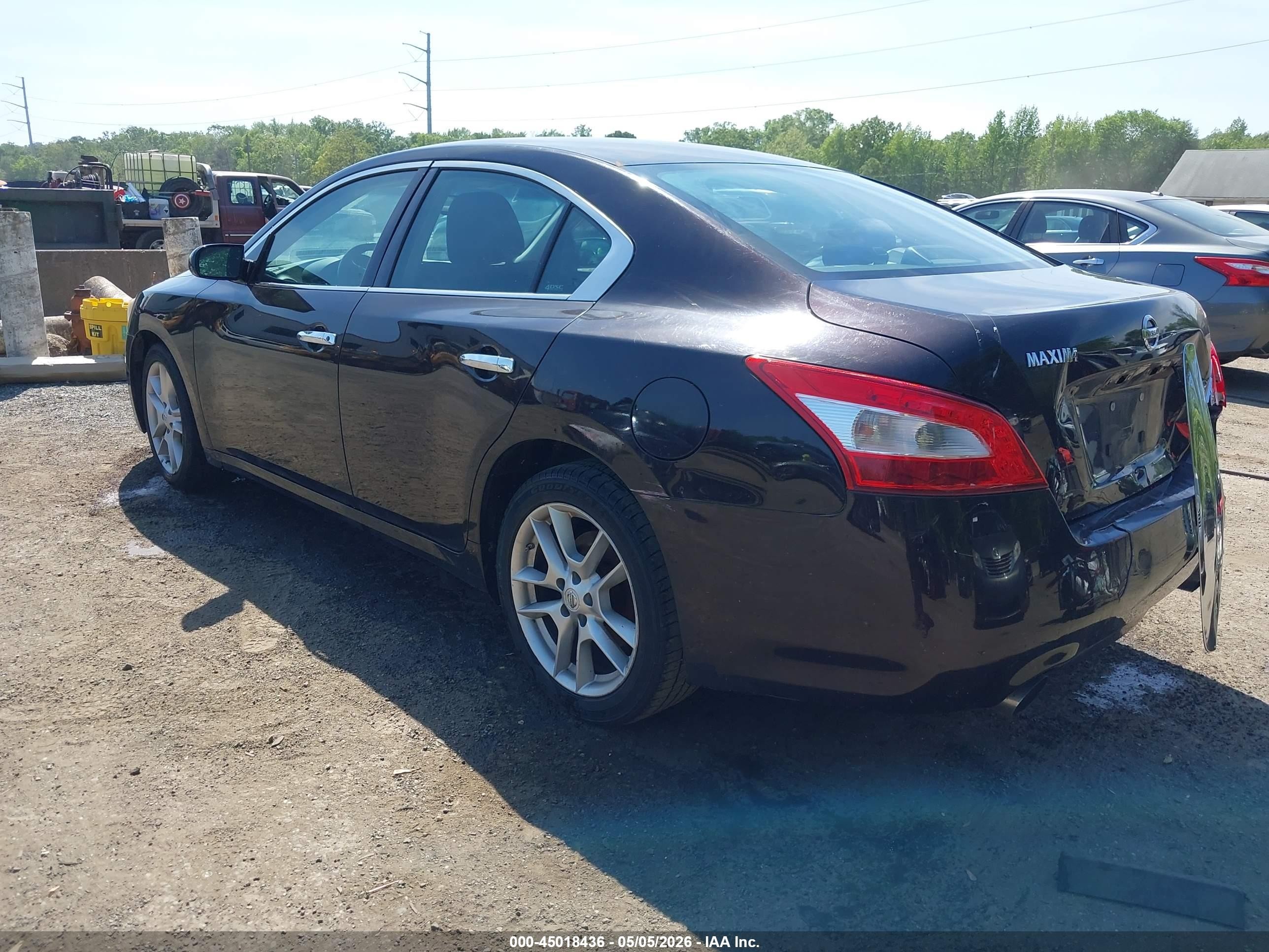 2010 Nissan Maxima 3.5 S Бордовый vin: 1N4AA5AP8AC862852