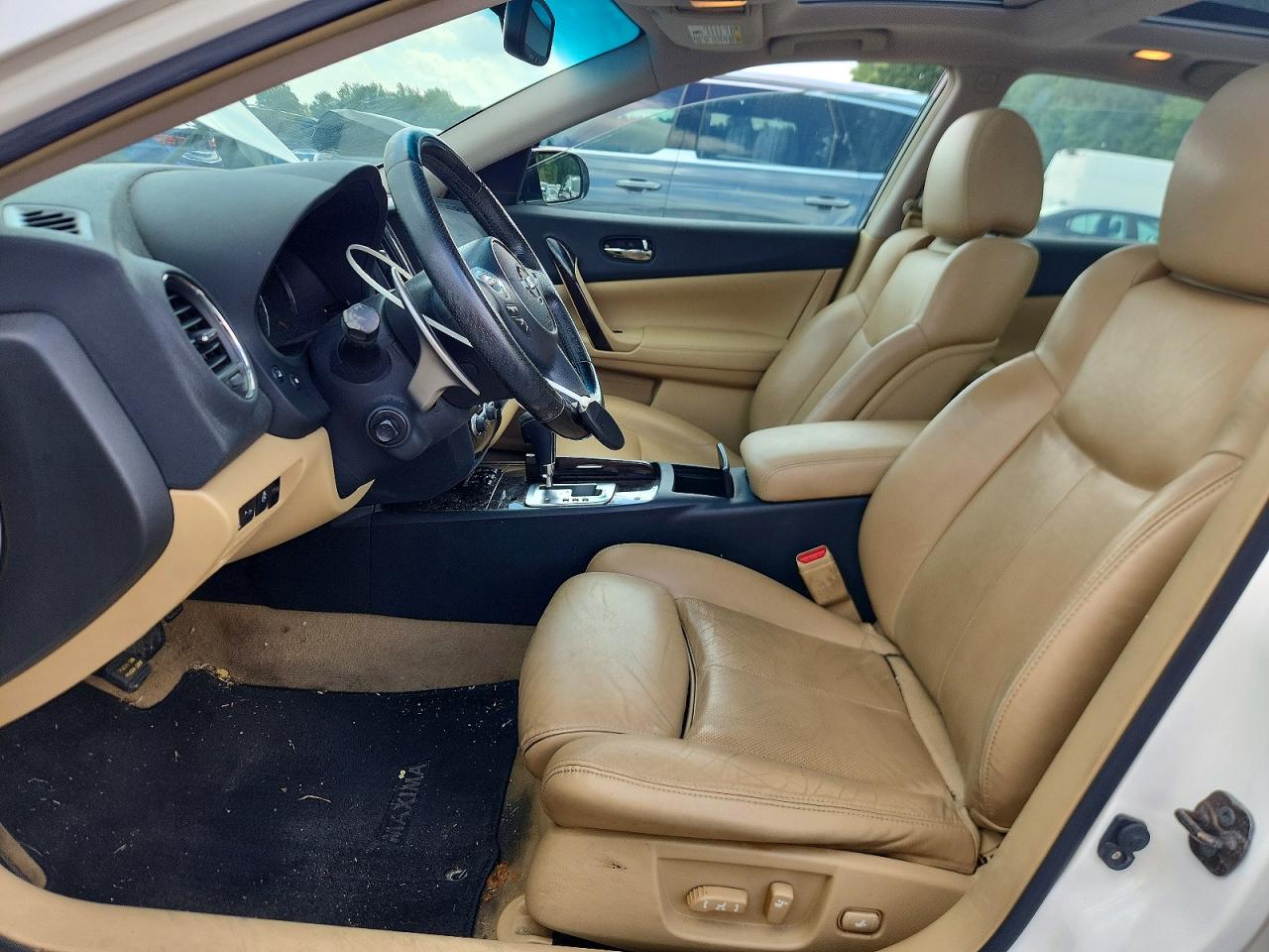 2010 Nissan Maxima 3.5 S Белый vin: 1N4AA5AP8AC874077