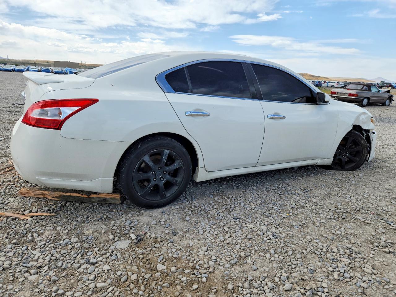 2011 Nissan Maxima 3.5 S White vin: 1N4AA5AP8BC820456
