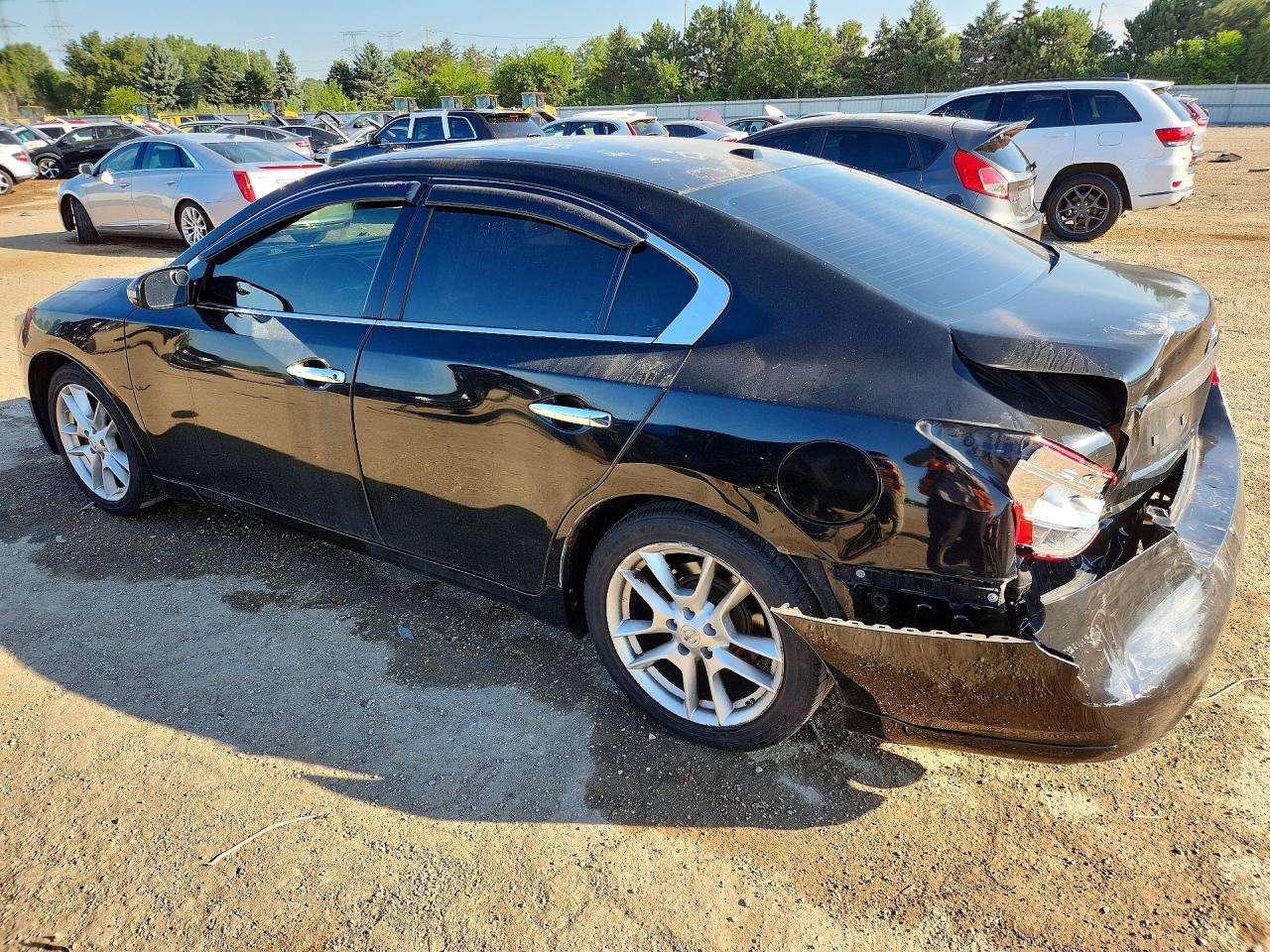 2011 Nissan Maxima 3.5 S Черный vin: 1N4AA5AP8BC830534