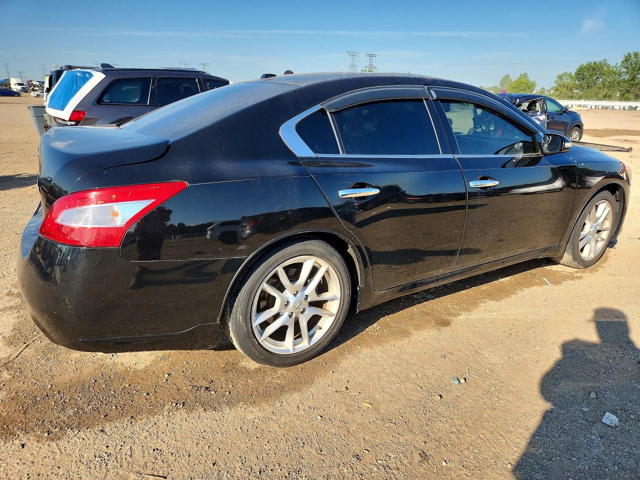 2011 Nissan Maxima 3.5 S Черный vin: 1N4AA5AP8BC830534
