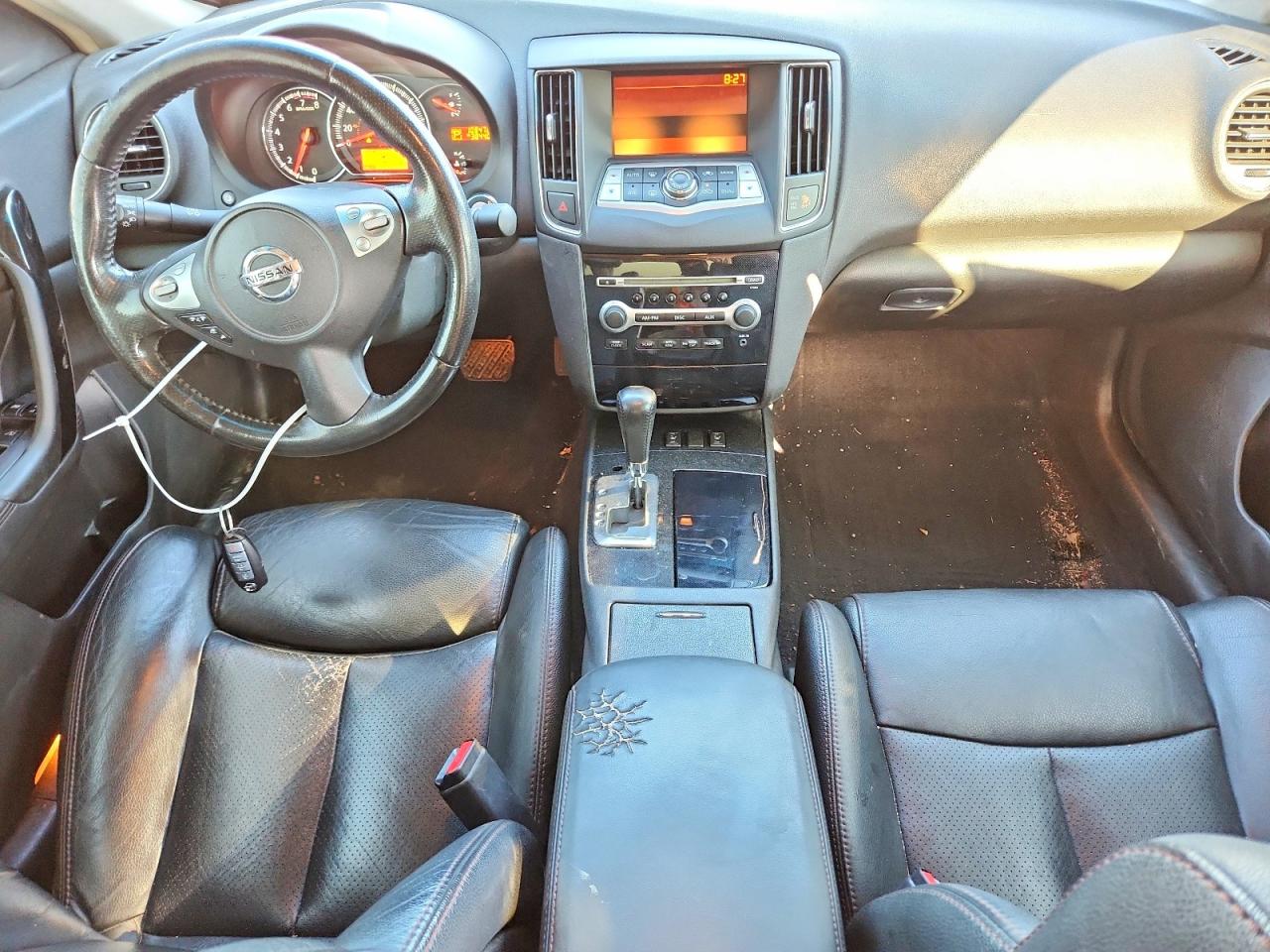2011 Nissan Maxima 3.5 S Черный vin: 1N4AA5AP8BC830534