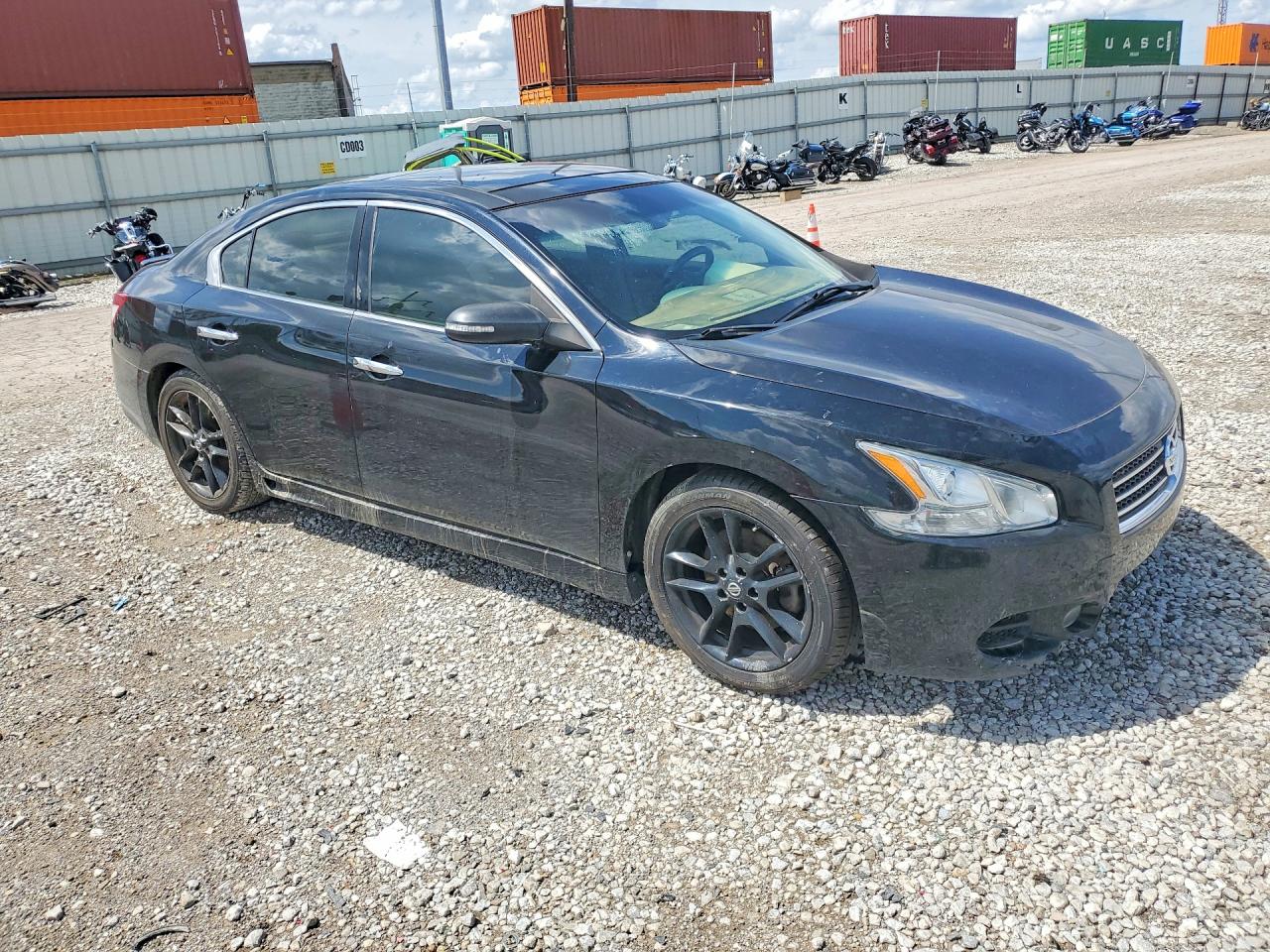 2011 Nissan Maxima 3.5 S Черный vin: 1N4AA5AP8BC834731