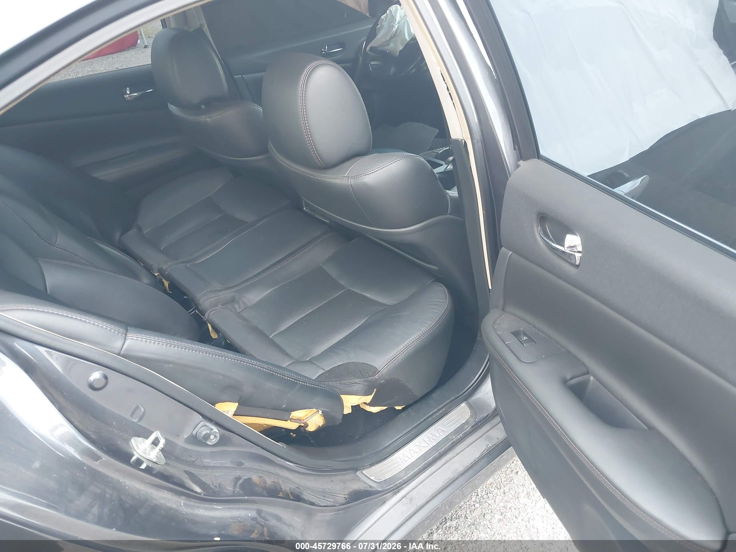 2011 Nissan Maxima 3.5 Sv Gray vin: 1N4AA5AP8BC836737