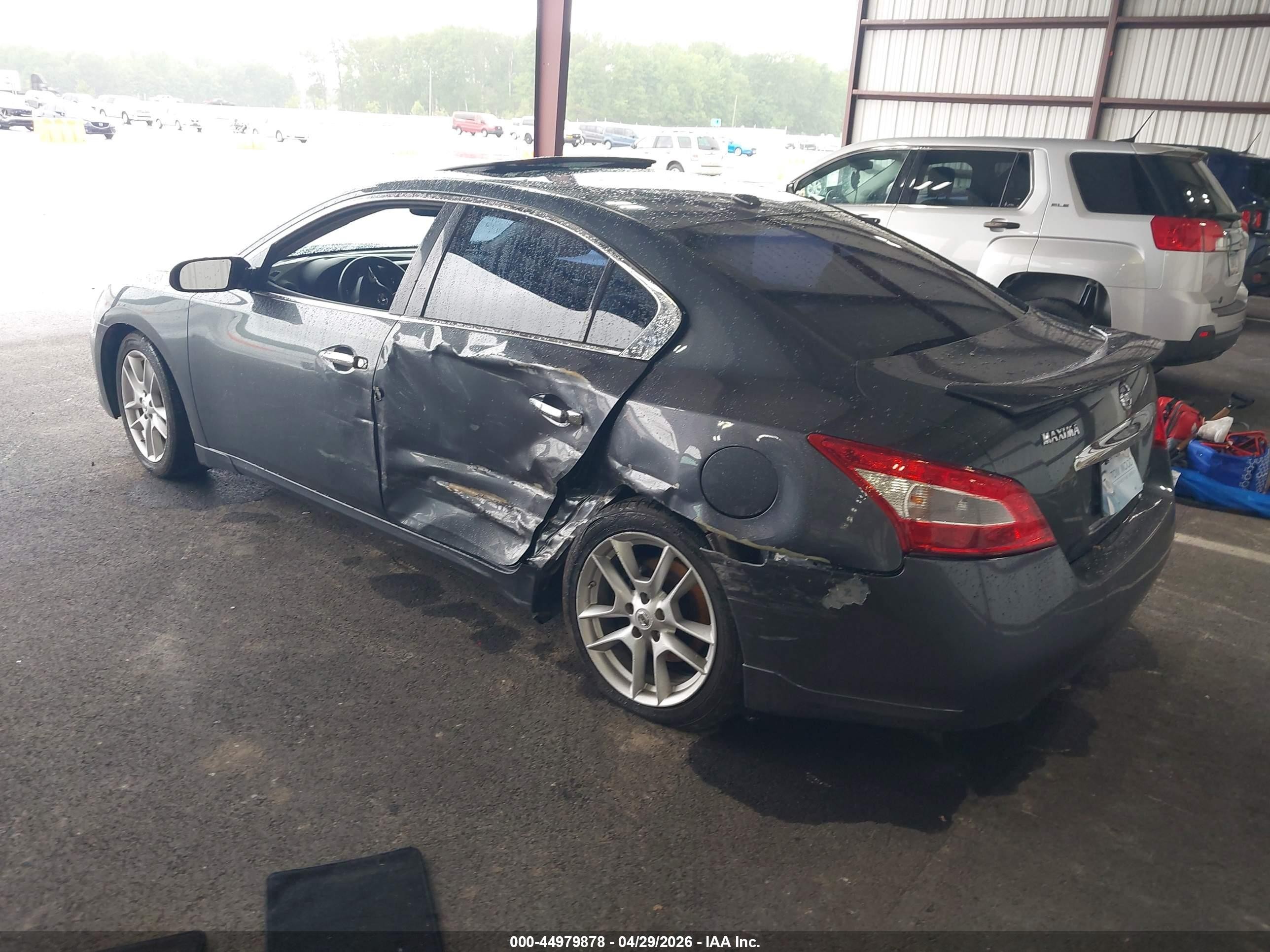 2011 Nissan Maxima 3.5 Sv Серый vin: 1N4AA5AP8BC846832