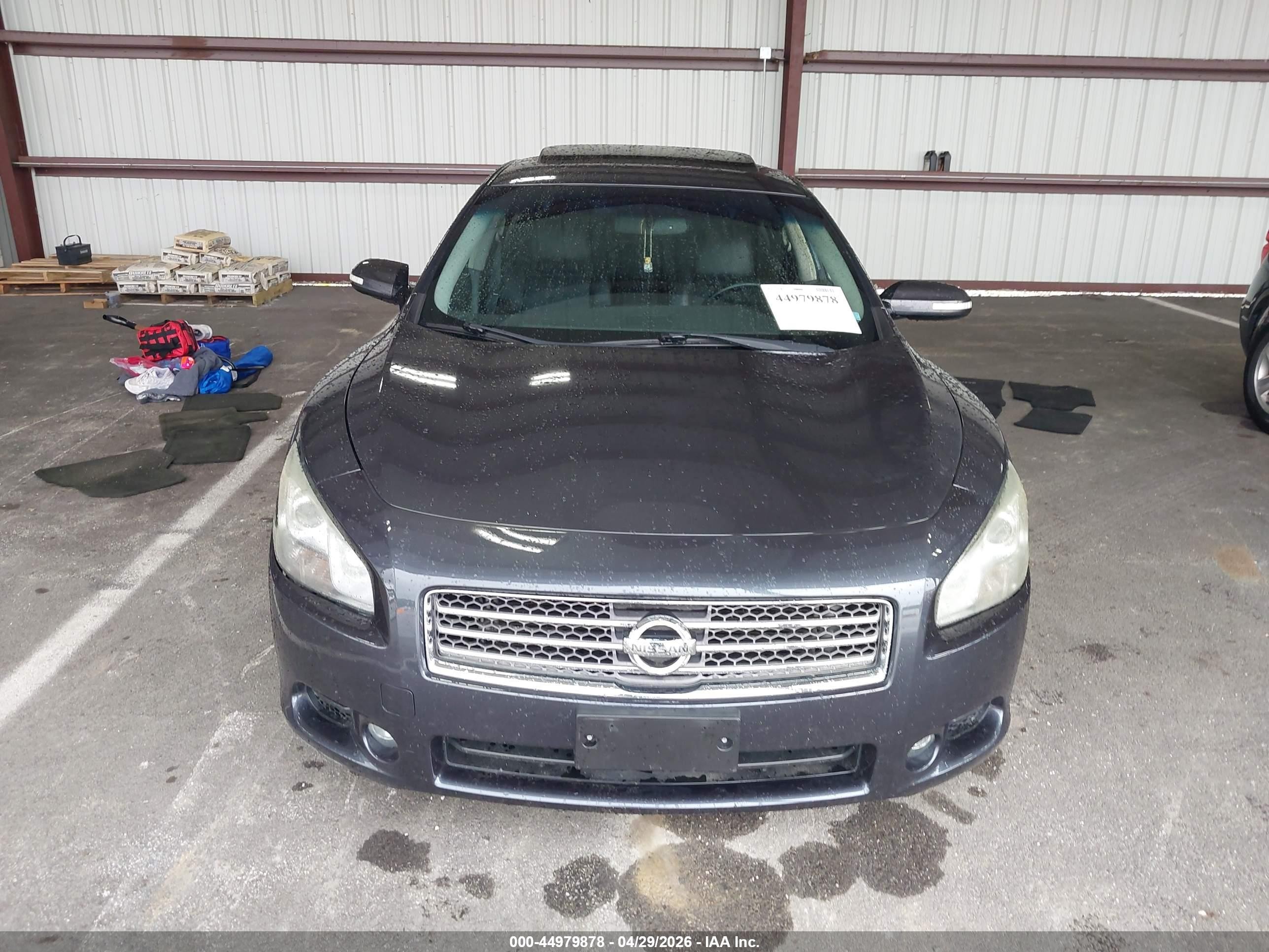 2011 Nissan Maxima 3.5 Sv Серый vin: 1N4AA5AP8BC846832