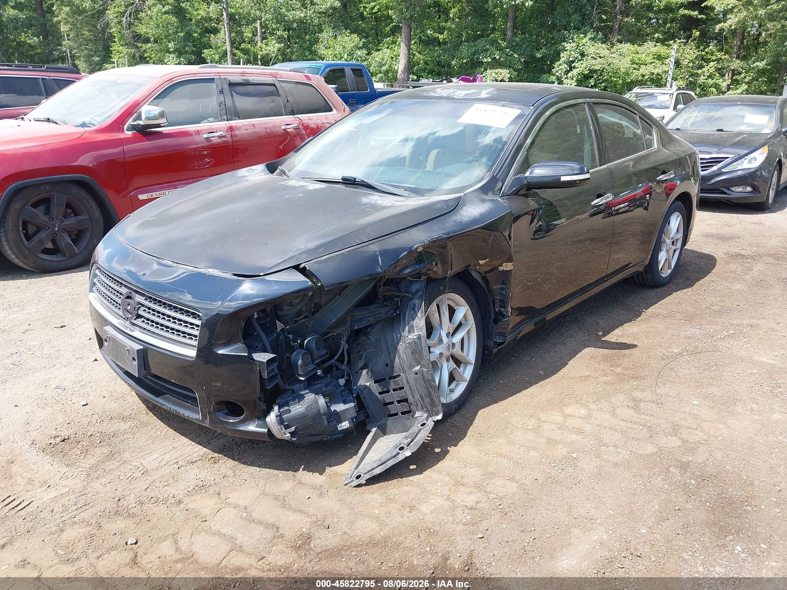 2011 Nissan Maxima 3.5 Sv Black vin: 1N4AA5AP8BC850735