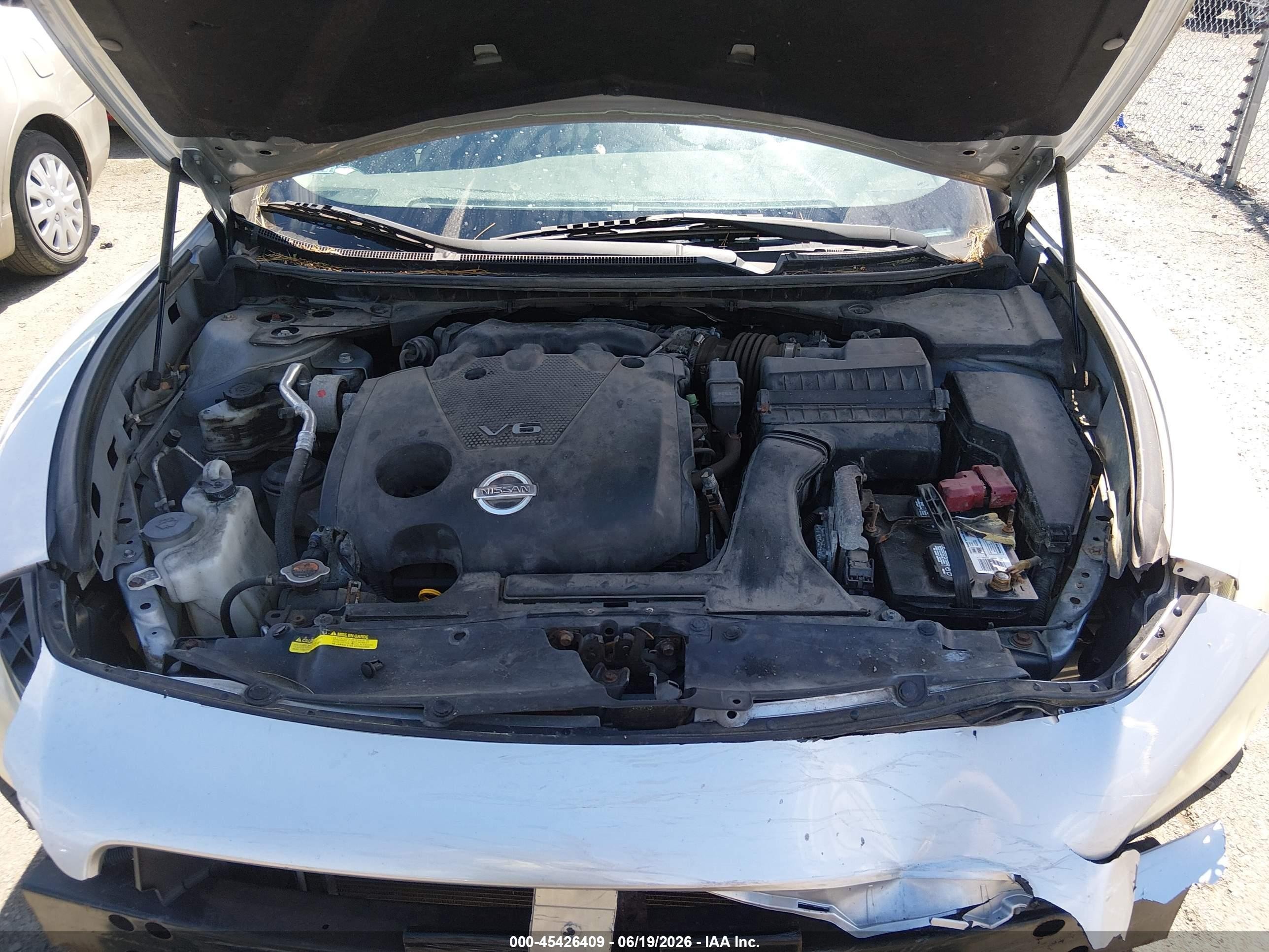 2011 Nissan Maxima 3.5 S Silver vin: 1N4AA5AP8BC852050