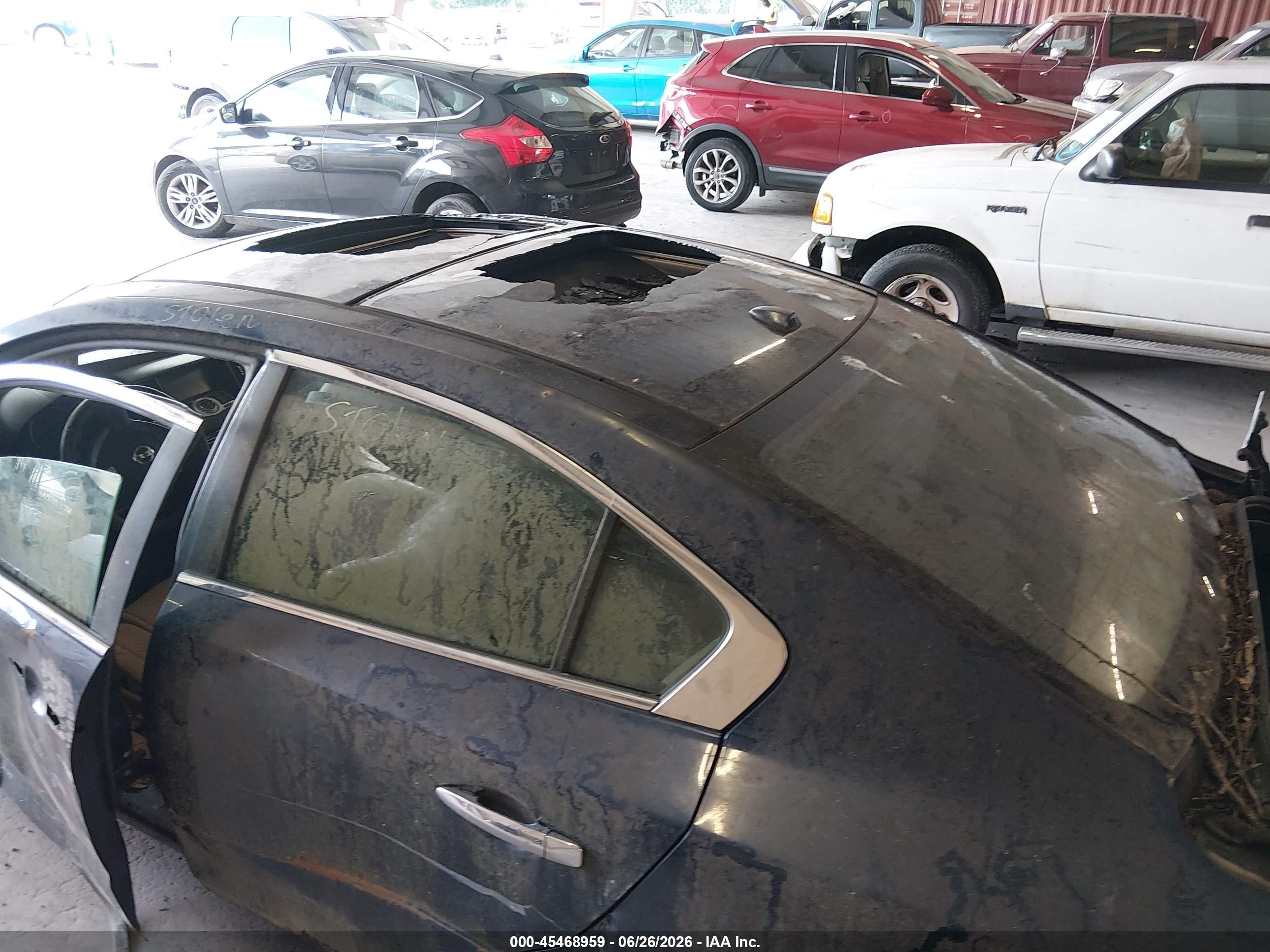 2011 Nissan Maxima 3.5 Sv Blue vin: 1N4AA5AP8BC853358