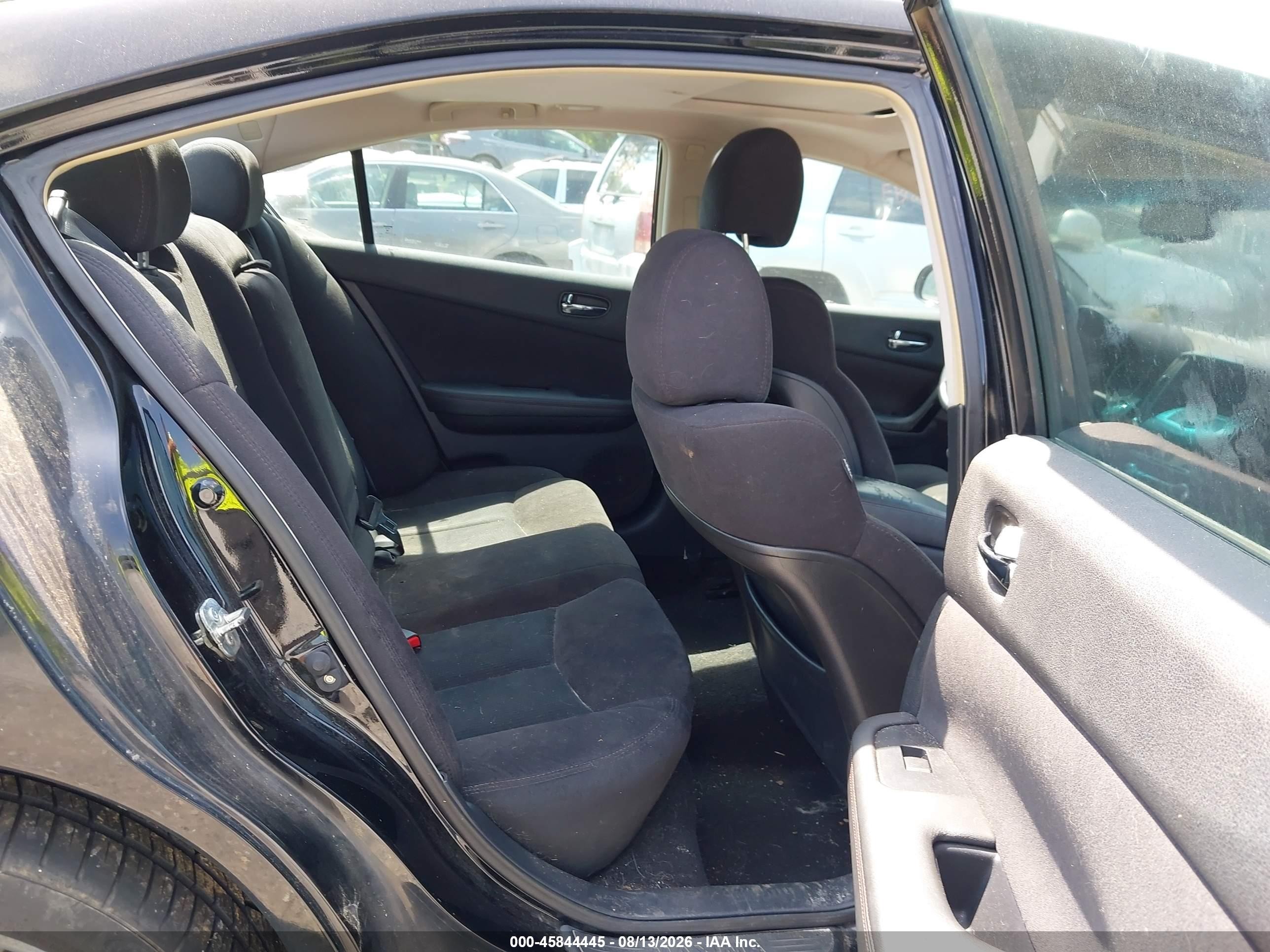 2011 Nissan Maxima 3.5 S Черный vin: 1N4AA5AP8BC853375