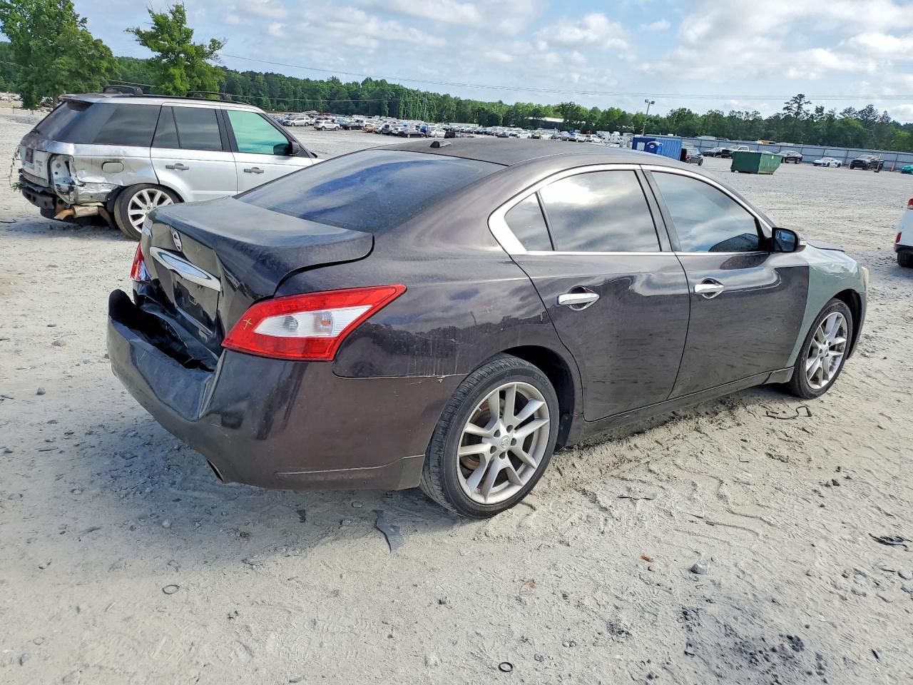 2011 Nissan Maxima 3.5 S Burgundy vin: 1N4AA5AP8BC855403