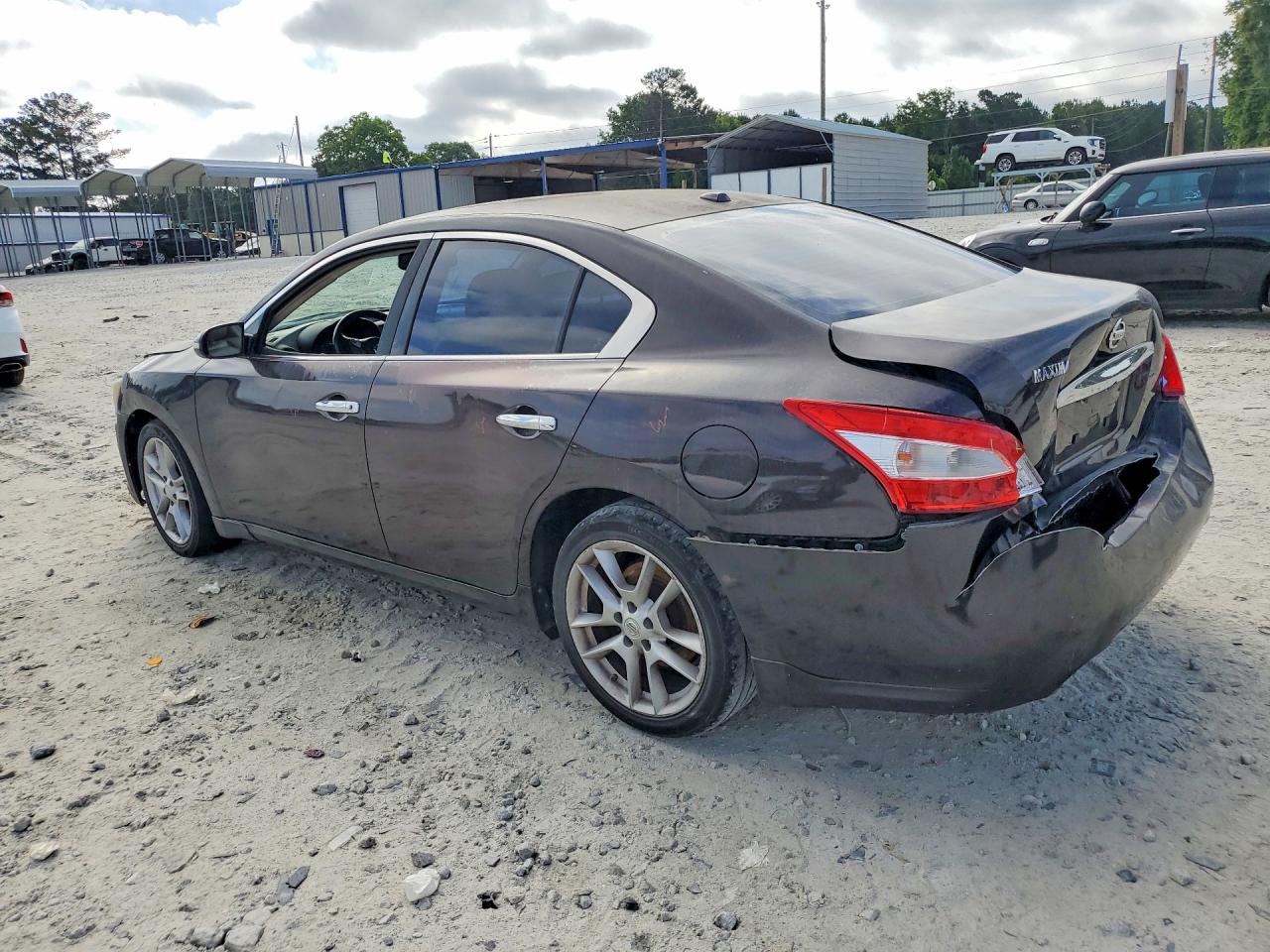 2011 Nissan Maxima 3.5 S Burgundy vin: 1N4AA5AP8BC855403