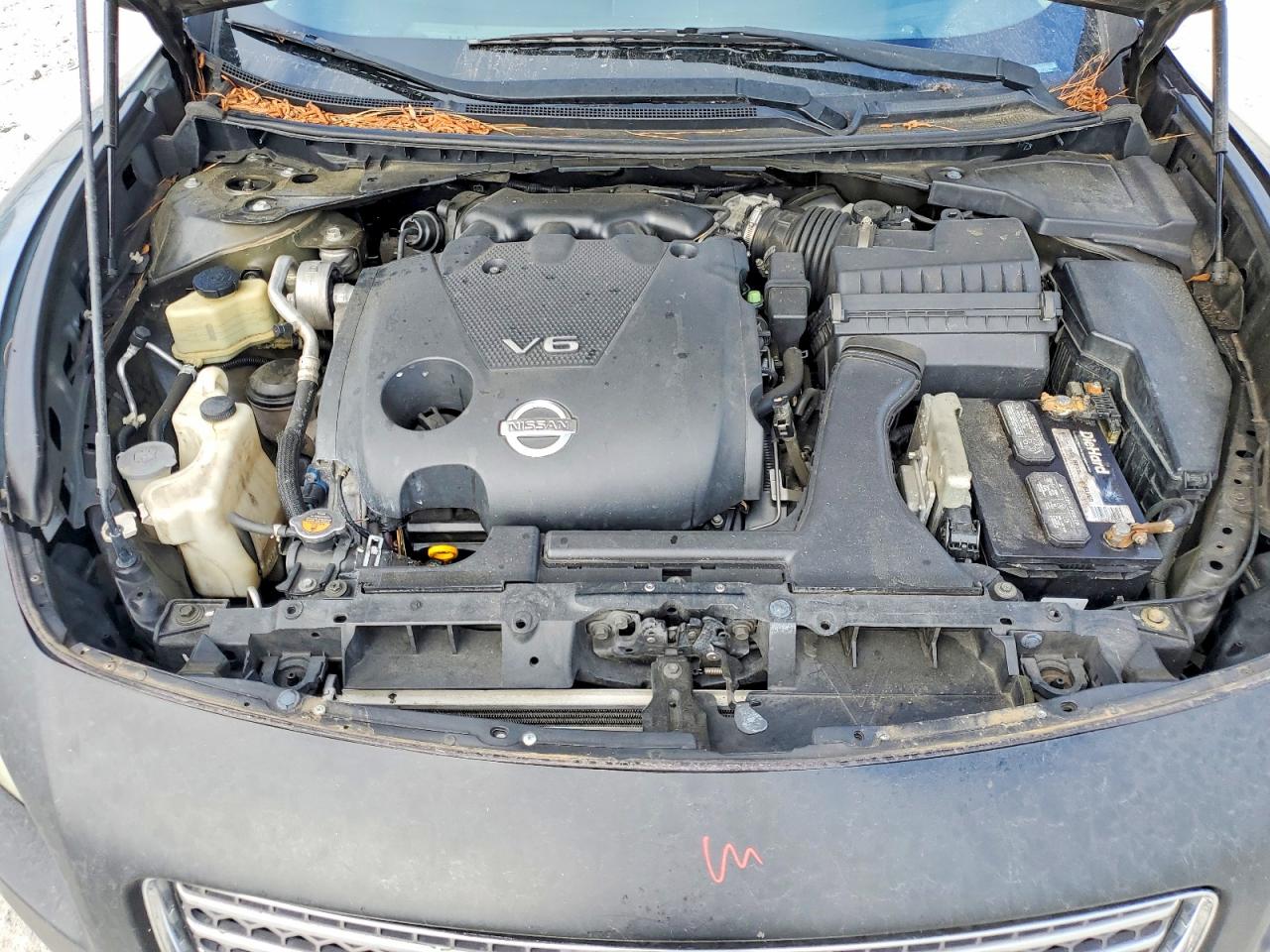2011 Nissan Maxima 3.5 S Burgundy vin: 1N4AA5AP8BC855403