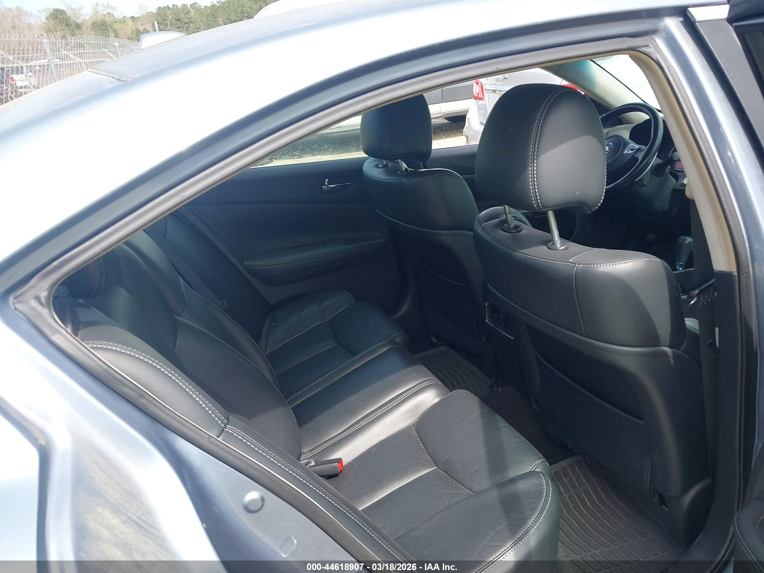 2011 Nissan Maxima 3.5 Sv Blue vin: 1N4AA5AP8BC856857