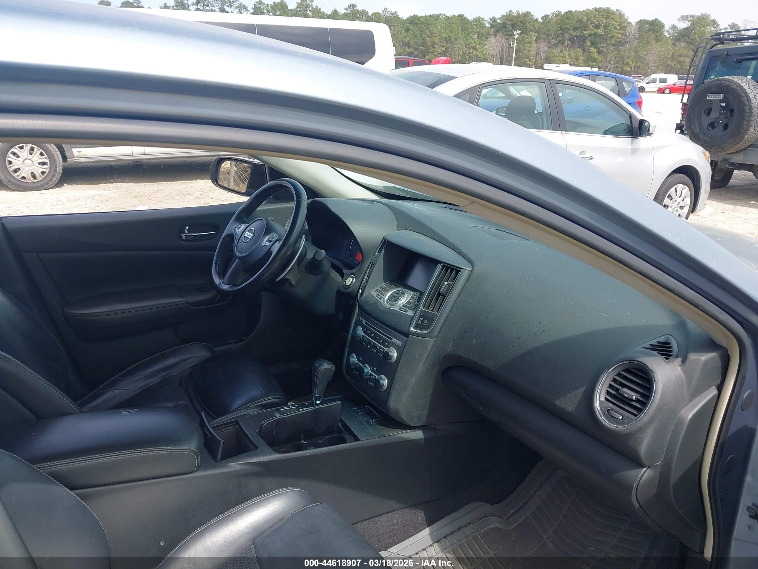 2011 Nissan Maxima 3.5 Sv Blue vin: 1N4AA5AP8BC856857