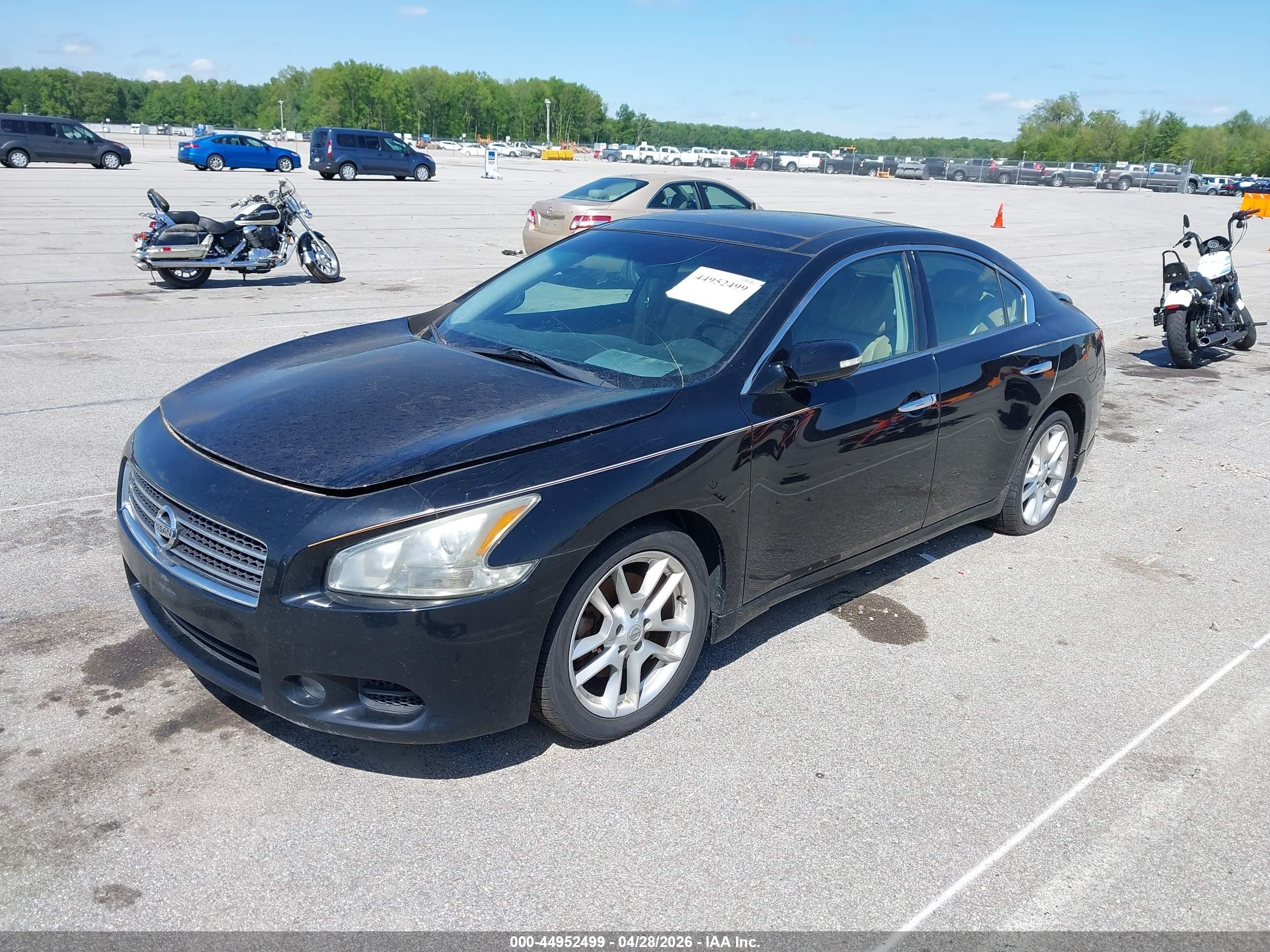 2011 Nissan Maxima 3.5 Sv Black vin: 1N4AA5AP8BC862450