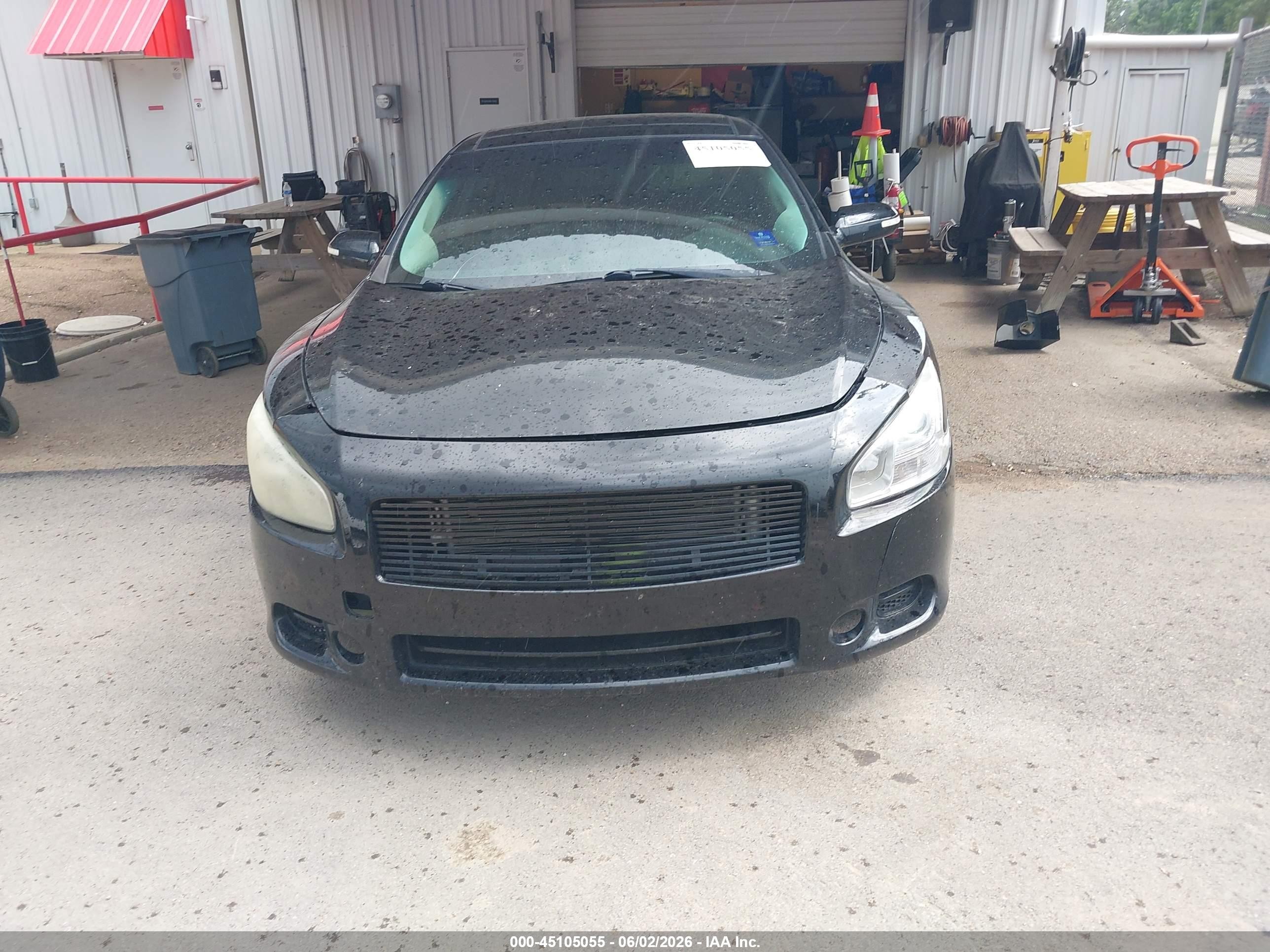 2011 Nissan Maxima 3.5 Sv Black vin: 1N4AA5AP8BC865848