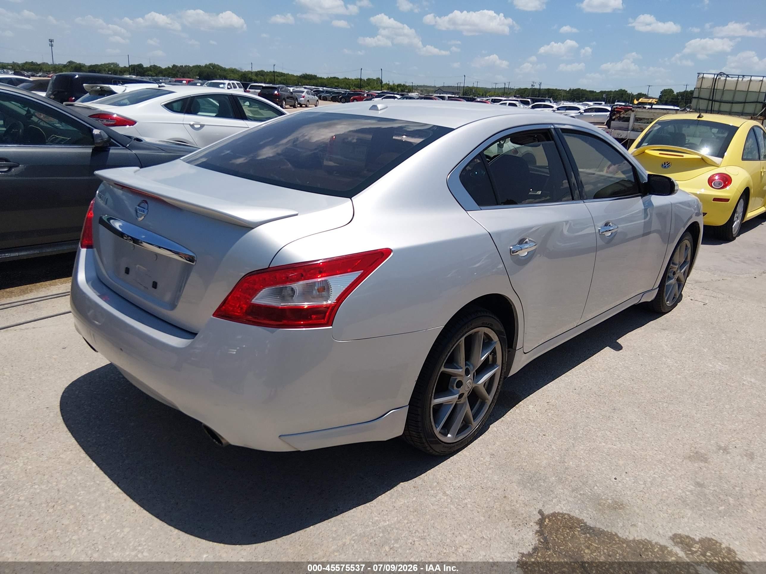 2011 Nissan Maxima 3.5 Sv Silver vin: 1N4AA5AP8BC867762