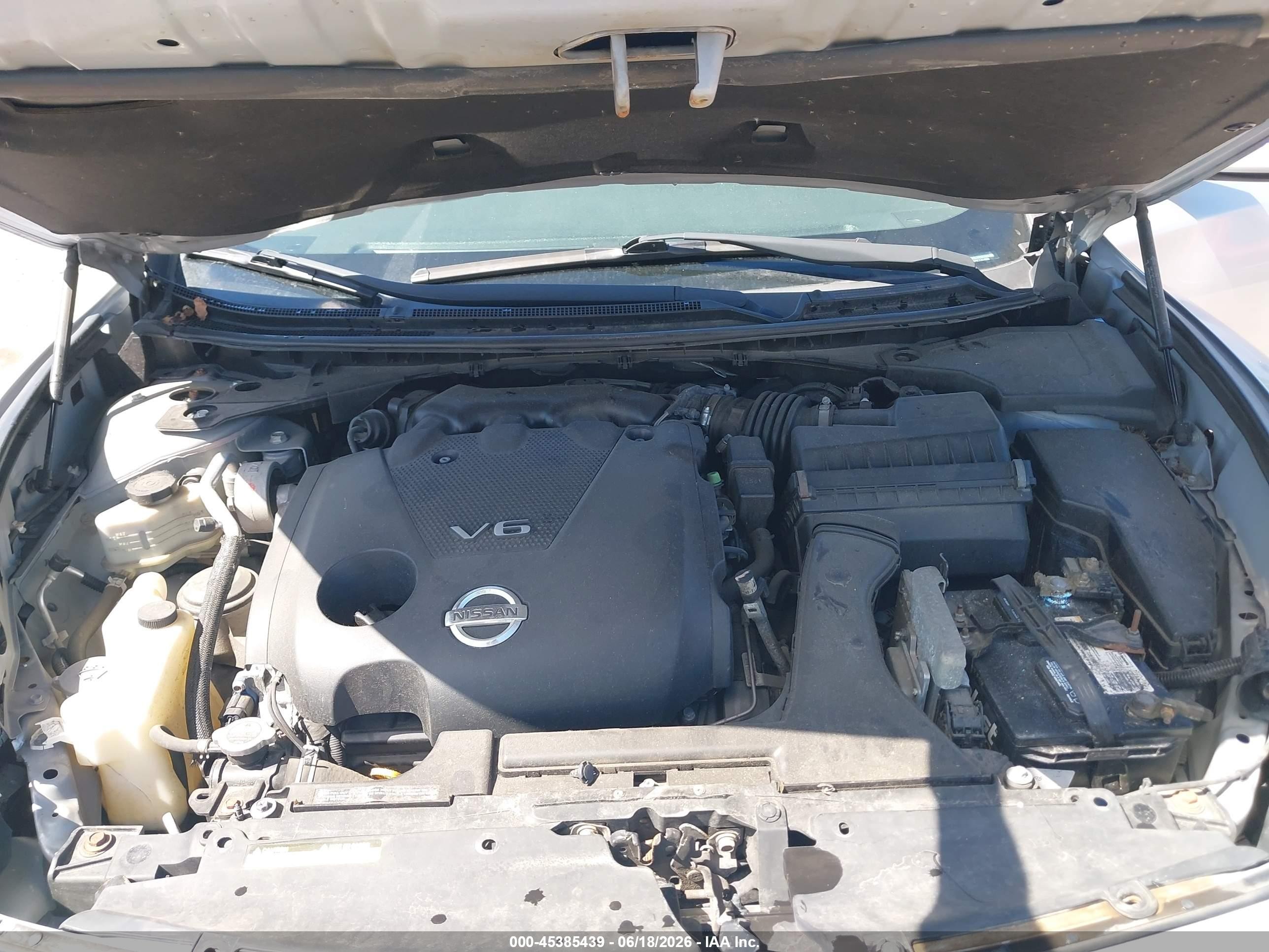 2012 Nissan Maxima 3.5 S Silver vin: 1N4AA5AP8CC814660