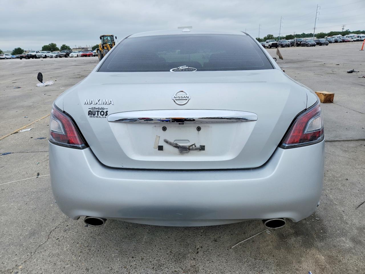 2012 Nissan Maxima Silver vin: 1N4AA5AP8CC817879