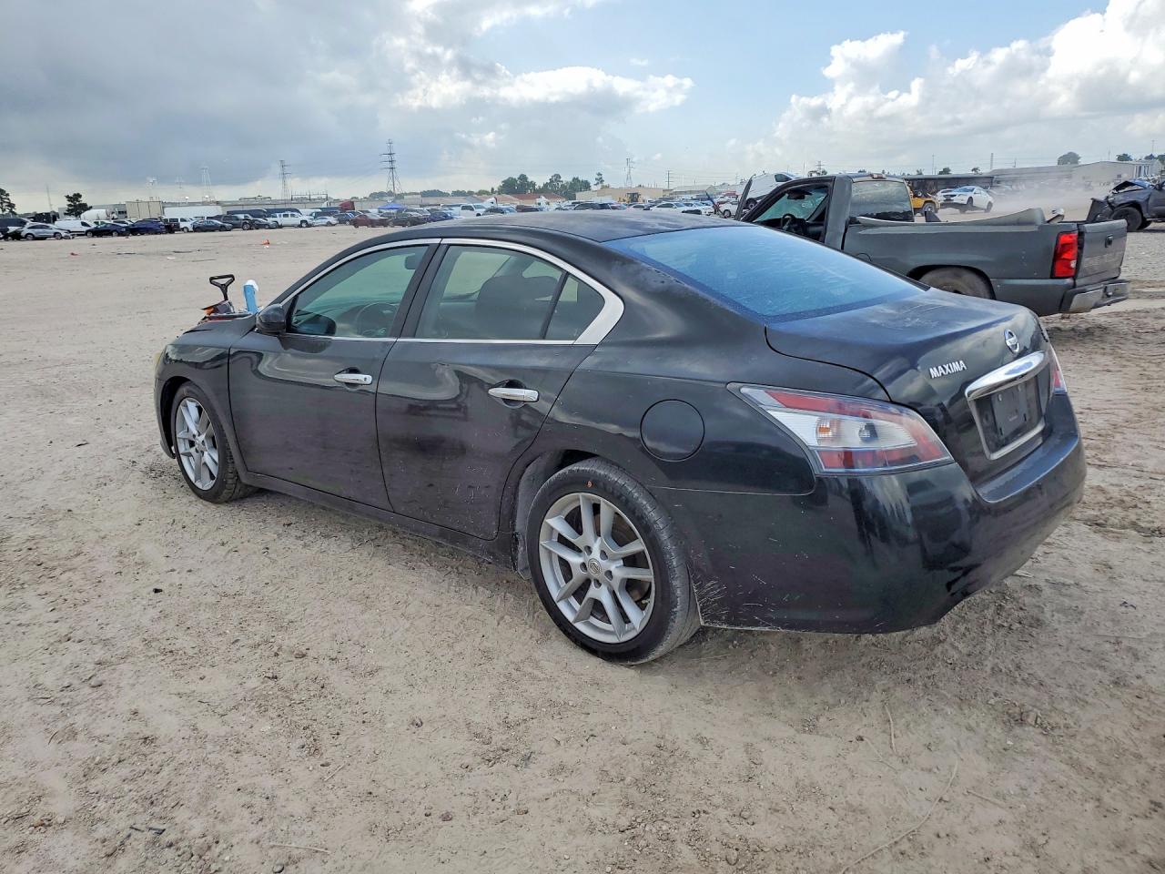 2012 Nissan Maxima 3.5 S Black vin: 1N4AA5AP8CC824492