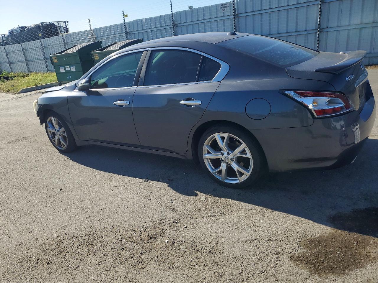 2012 Nissan Maxima 3.5 S Gray vin: 1N4AA5AP8CC825433