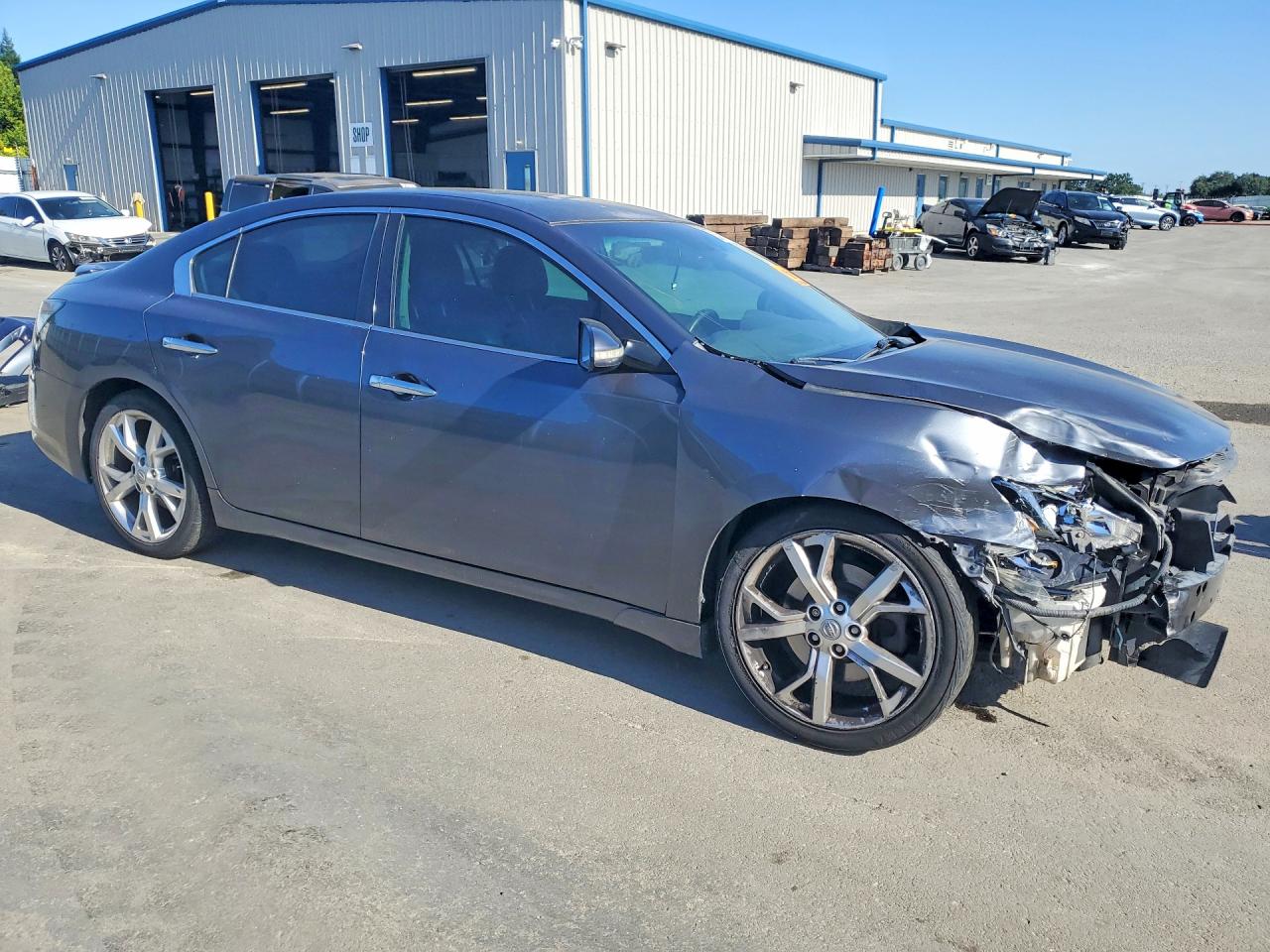 2012 Nissan Maxima 3.5 S Gray vin: 1N4AA5AP8CC825433