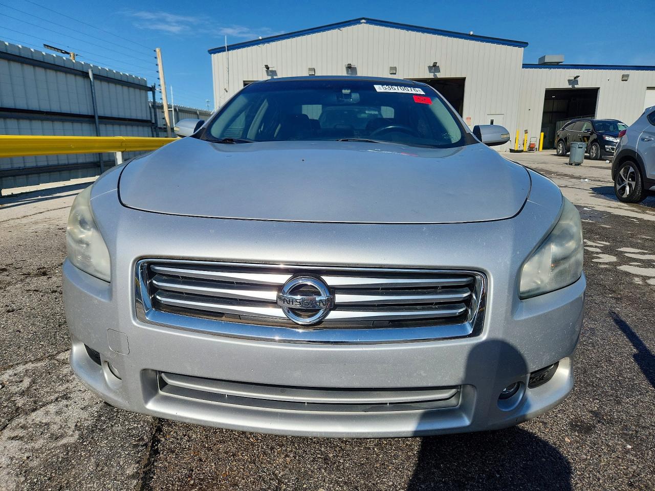 2012 Nissan Maxima 3.5 S Silver vin: 1N4AA5AP8CC832169