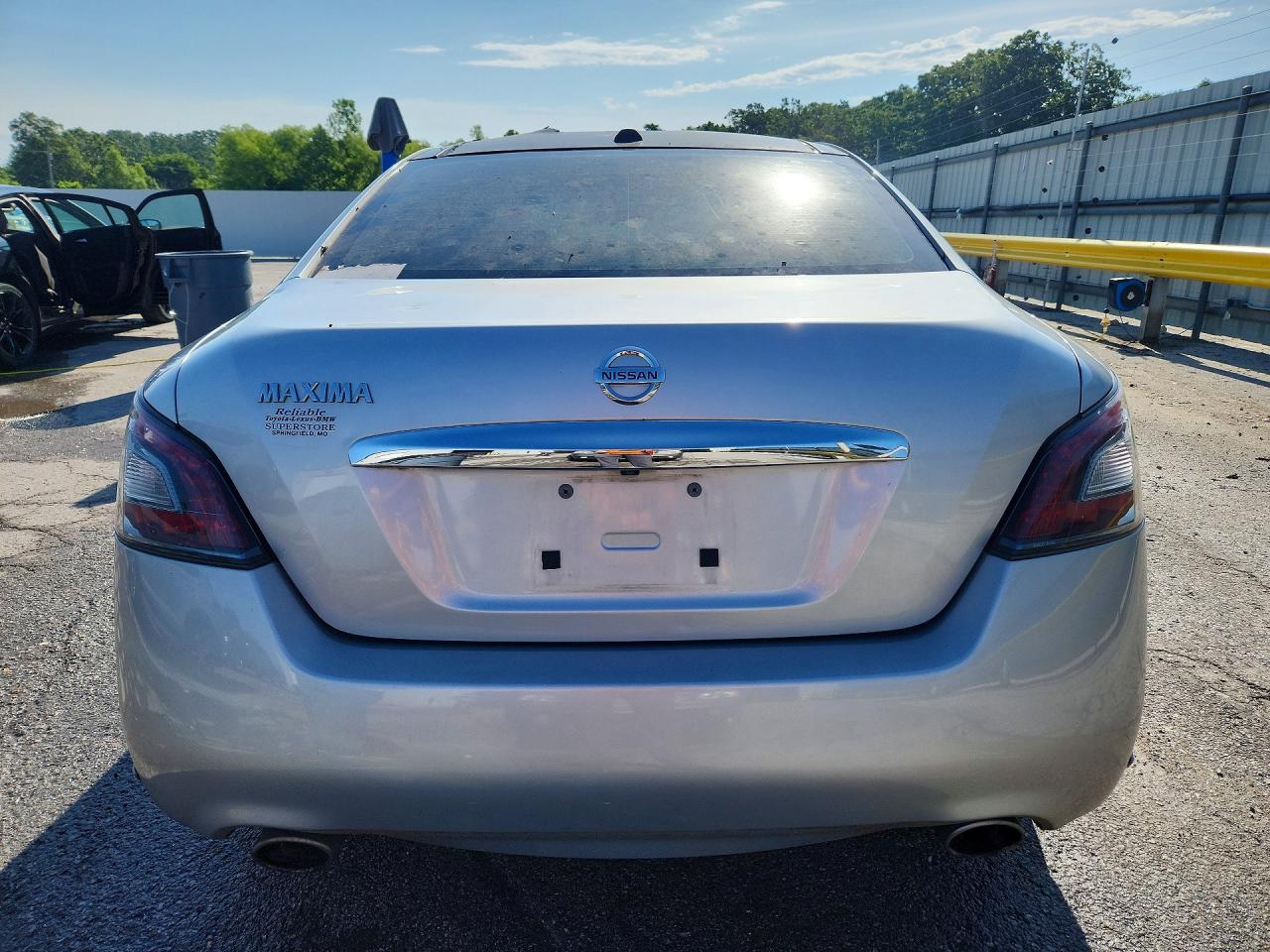 2012 Nissan Maxima 3.5 S Silver vin: 1N4AA5AP8CC832169