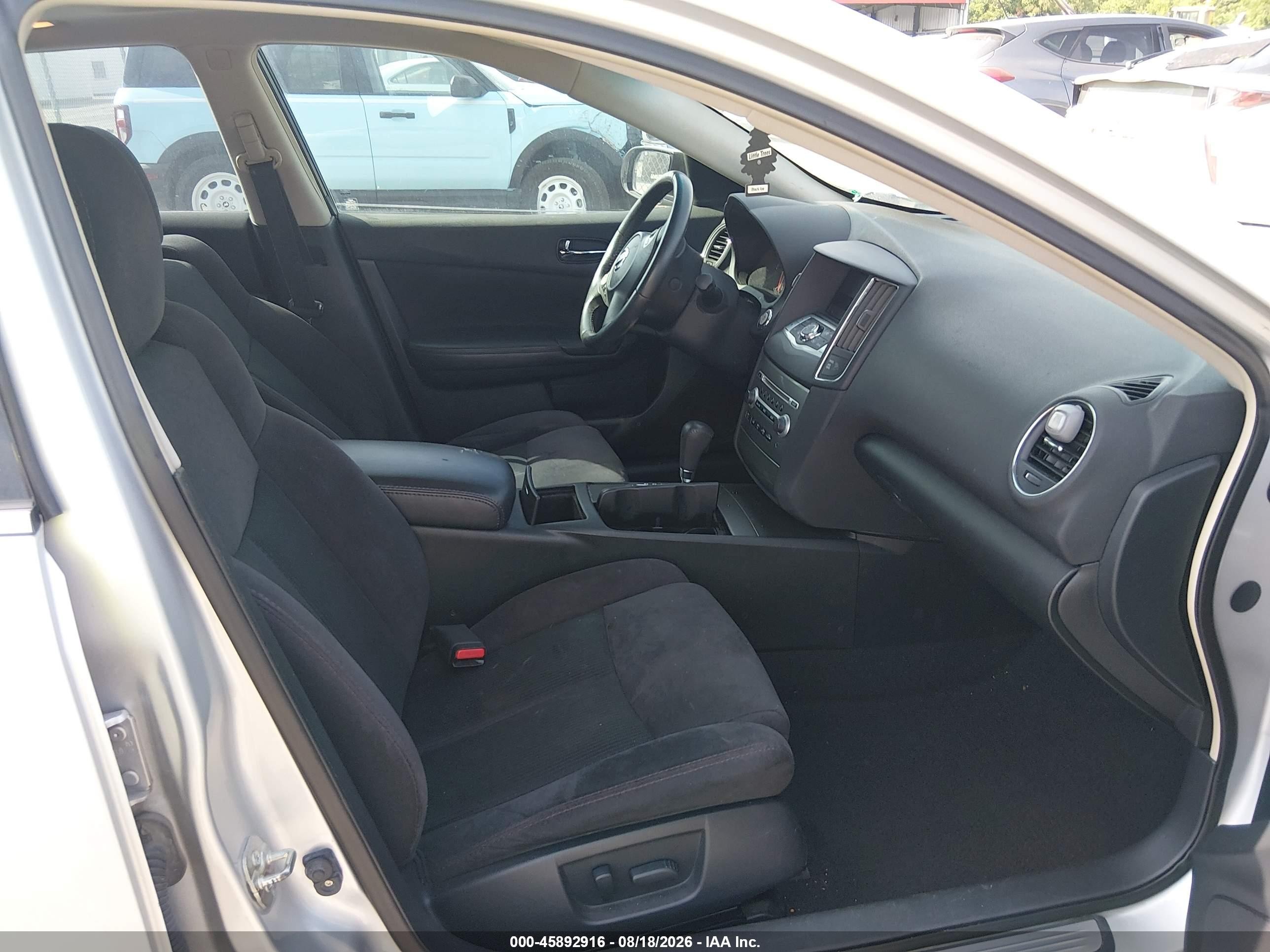 2012 Nissan Maxima 3.5 S Silver vin: 1N4AA5AP8CC838912