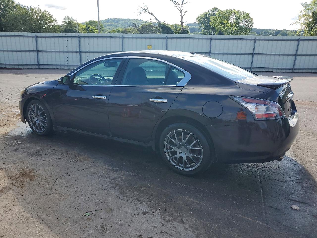 2012 Nissan Maxima 3.5 S Black vin: 1N4AA5AP8CC843754
