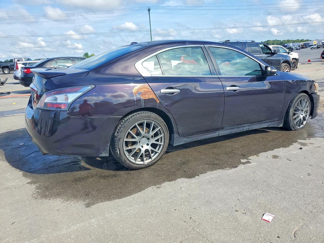 2012 Nissan Maxima 3.5 S Black vin: 1N4AA5AP8CC843754