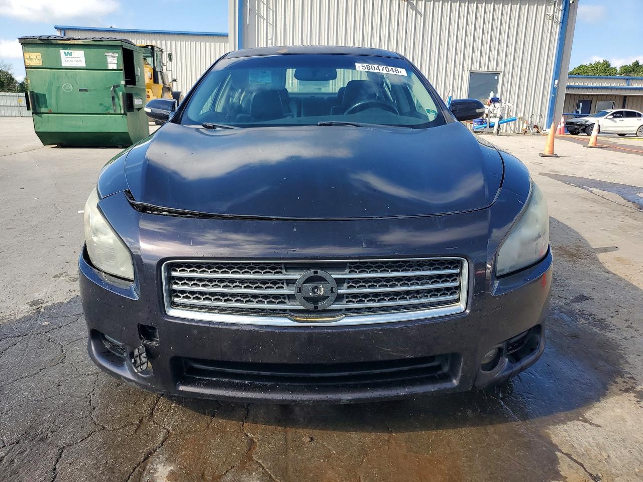 2012 Nissan Maxima 3.5 S Black vin: 1N4AA5AP8CC843754