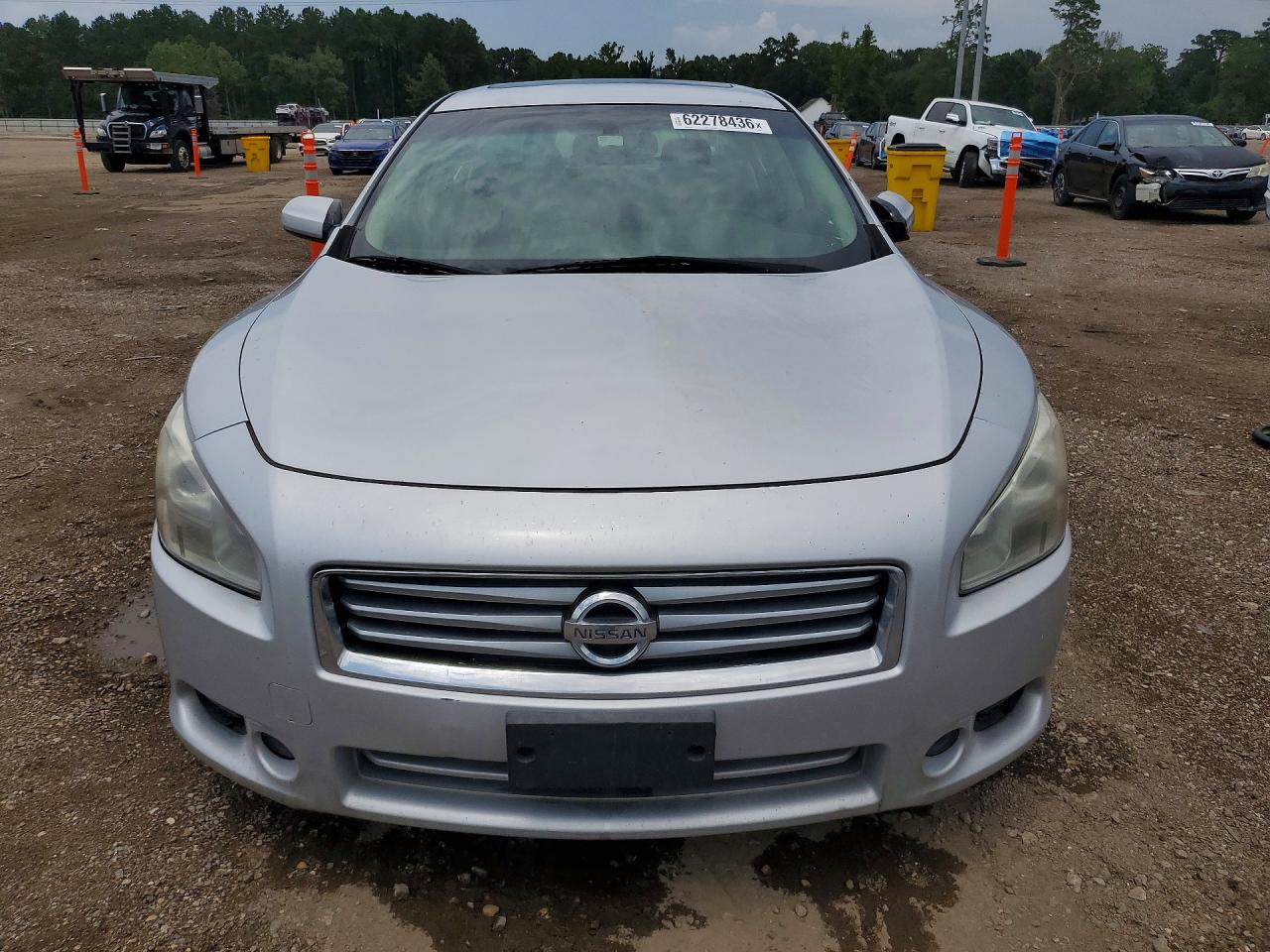 2012 Nissan Maxima 3.5 S Серебряный vin: 1N4AA5AP8CC860523