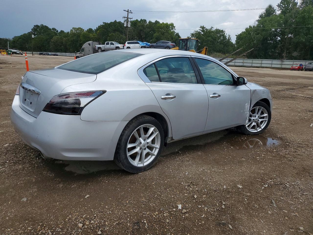 2012 Nissan Maxima 3.5 S Серебряный vin: 1N4AA5AP8CC860523