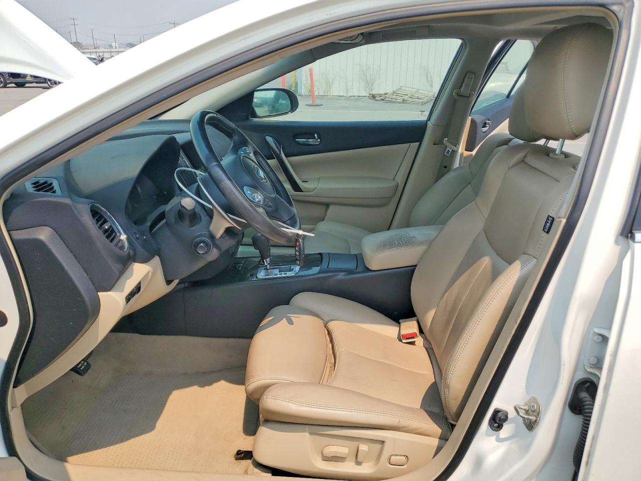 2012 Nissan Maxima 3.5 S White vin: 1N4AA5AP8CC861493