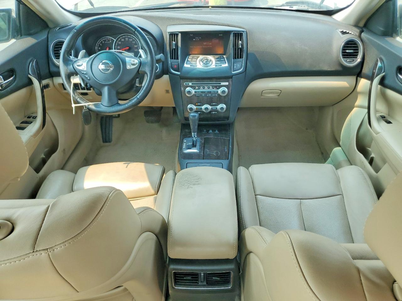 2012 Nissan Maxima 3.5 S White vin: 1N4AA5AP8CC861493