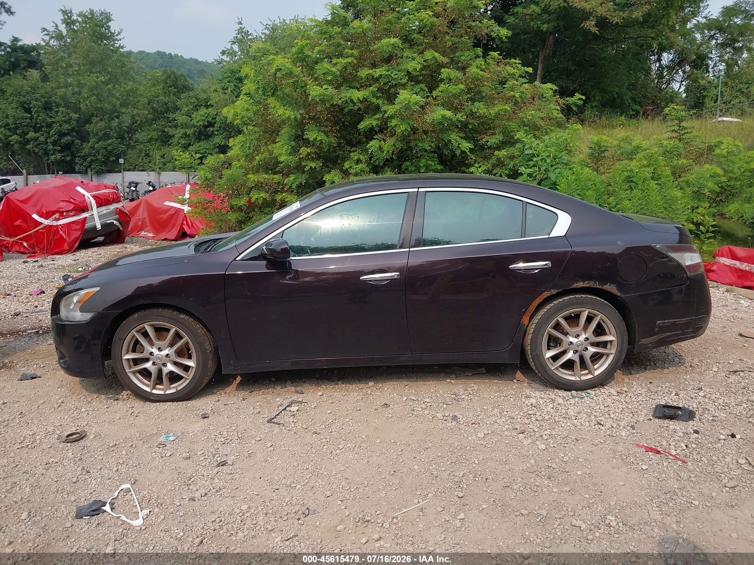 2013 Nissan Maxima 3.5 S Black vin: 1N4AA5AP8DC800582