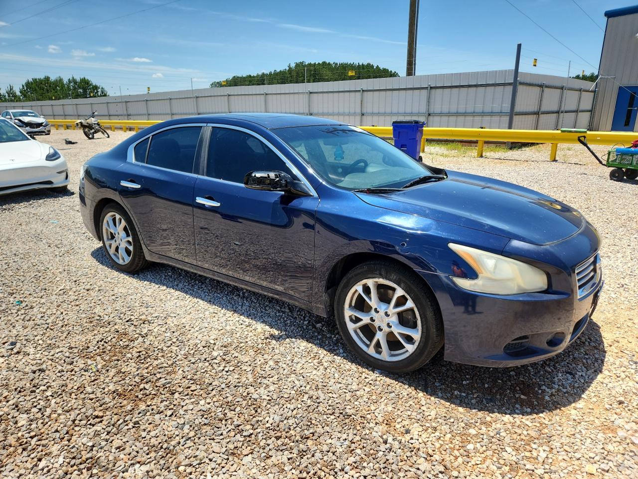 2013 Nissan Maxima 3.5 S Blue vin: 1N4AA5AP8DC802526
