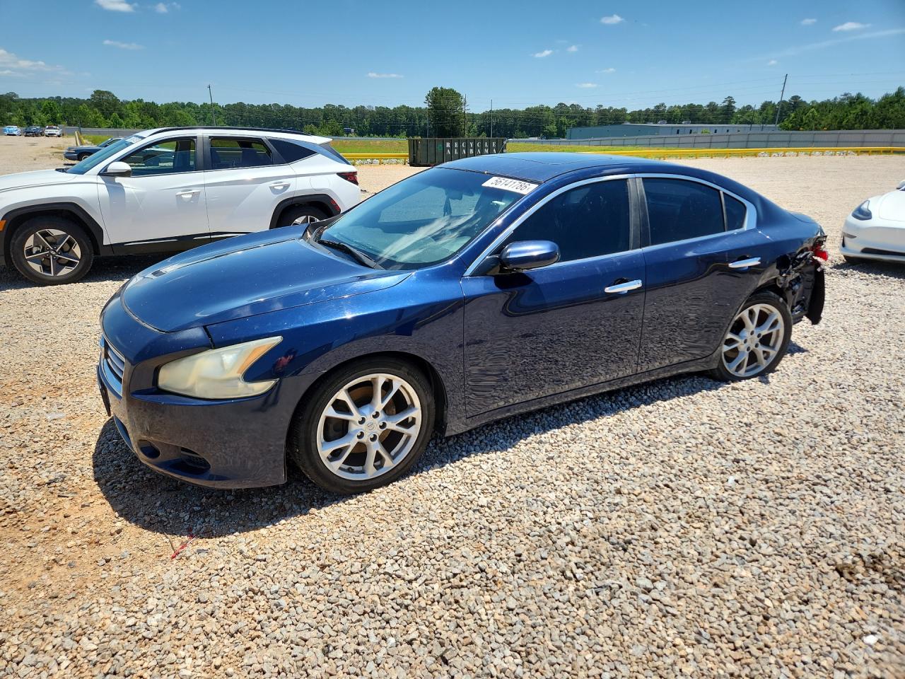 2013 Nissan Maxima 3.5 S Blue vin: 1N4AA5AP8DC802526