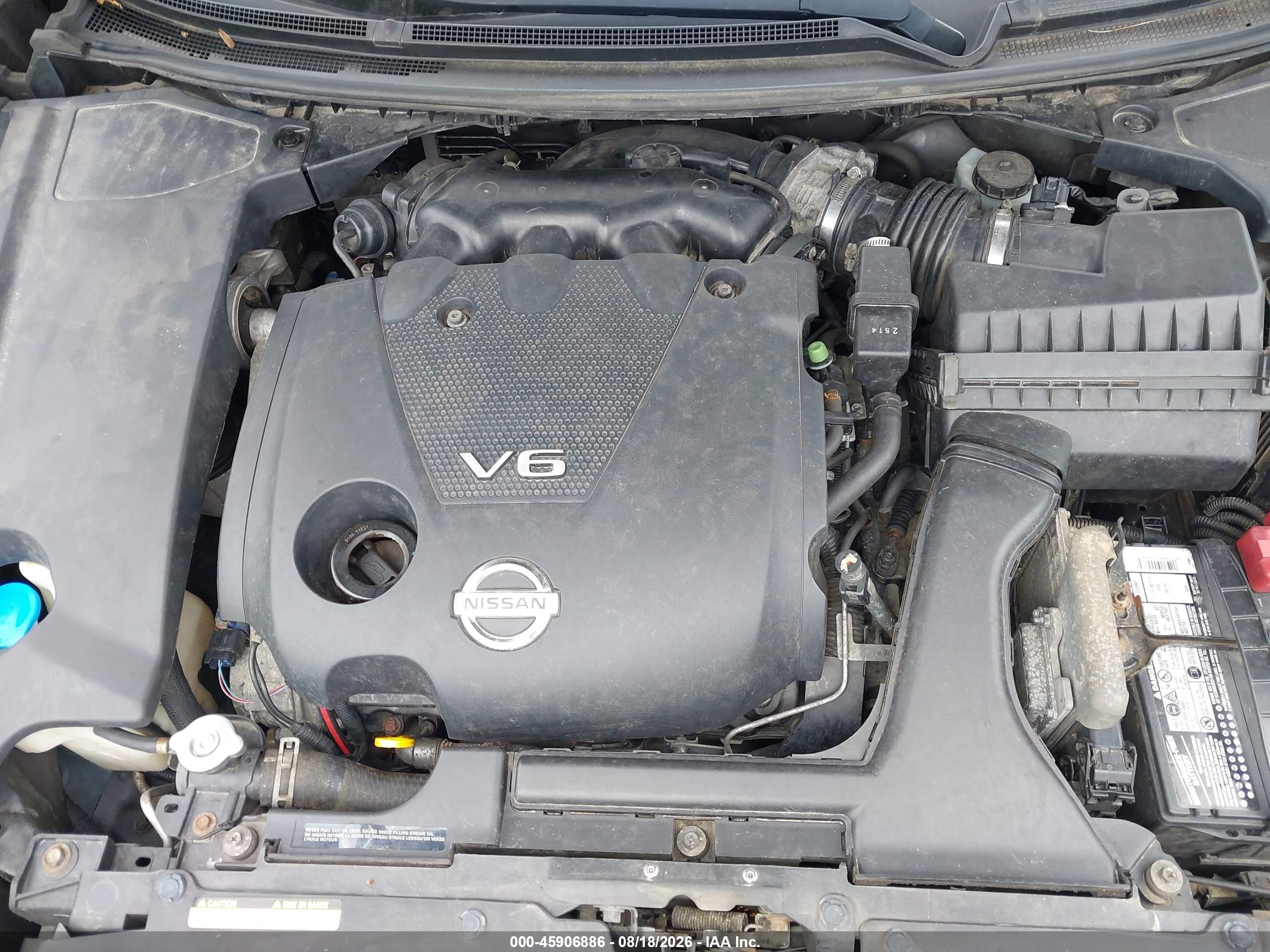2013 Nissan Maxima 3.5 Sv Black vin: 1N4AA5AP8DC806107