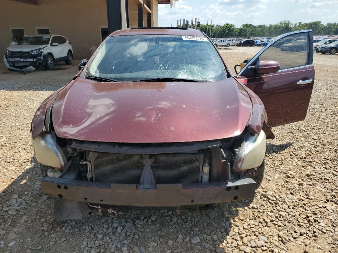 2013 Nissan Maxima S Maroon vin: 1N4AA5AP8DC806267