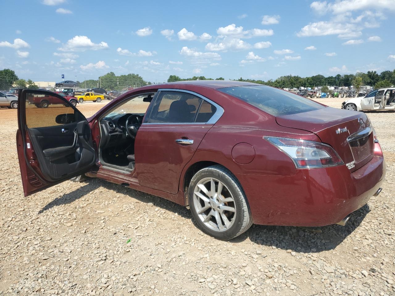 2013 Nissan Maxima S Maroon vin: 1N4AA5AP8DC806267