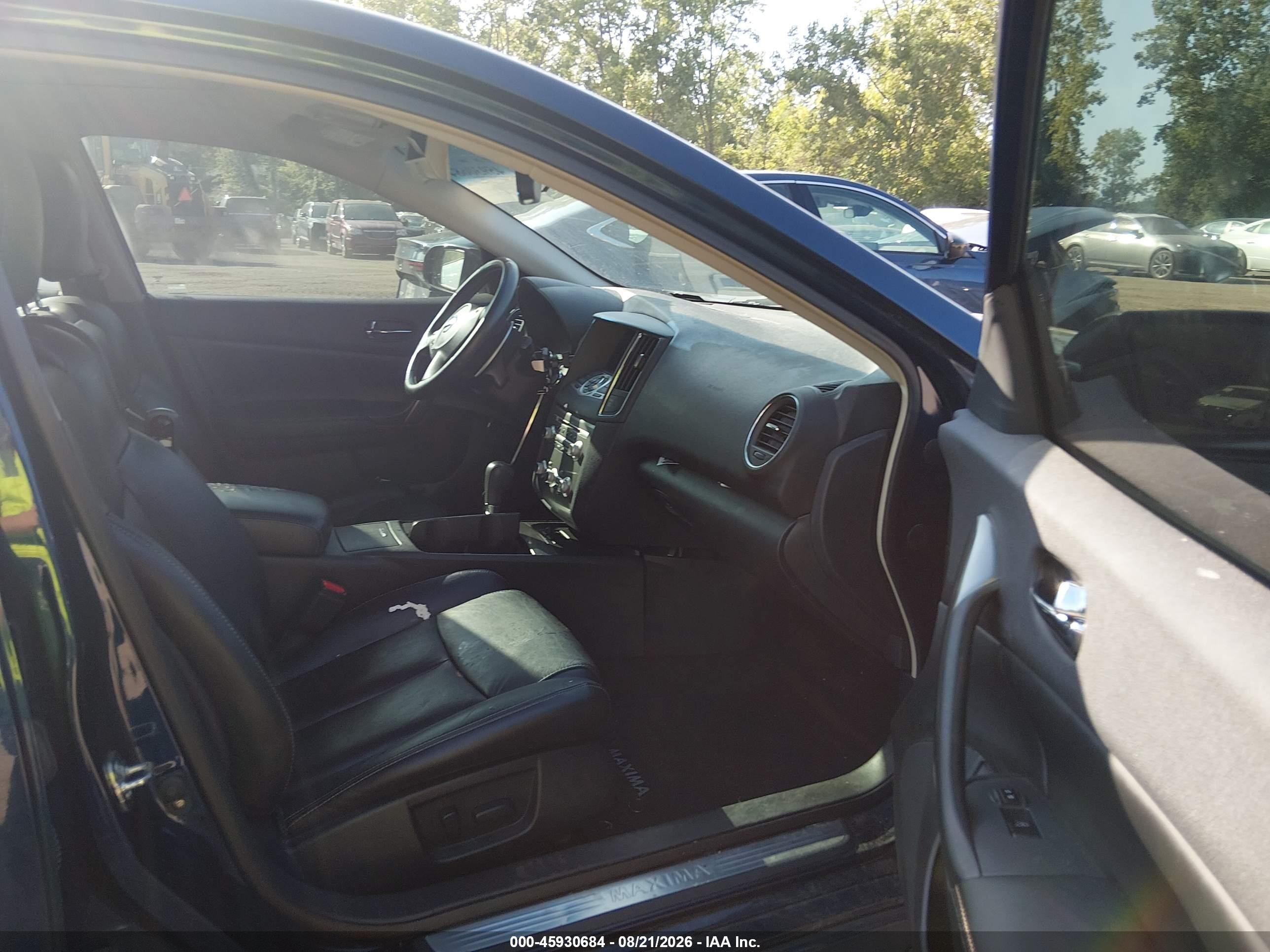 2013 Nissan Maxima 3.5 Sv Синий vin: 1N4AA5AP8DC810867
