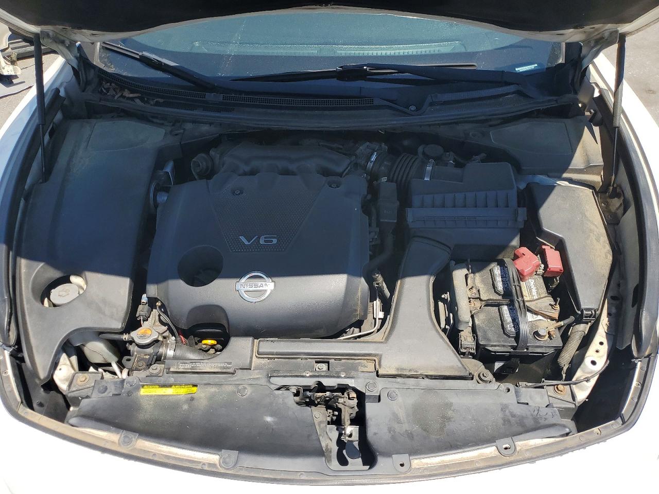 2013 Nissan Maxima 3.5 S White vin: 1N4AA5AP8DC814367