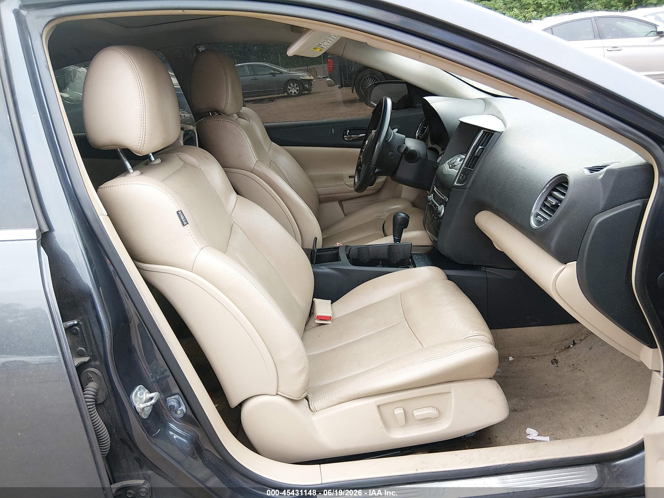 2013 Nissan Maxima 3.5 Sv Gray vin: 1N4AA5AP8DC814501