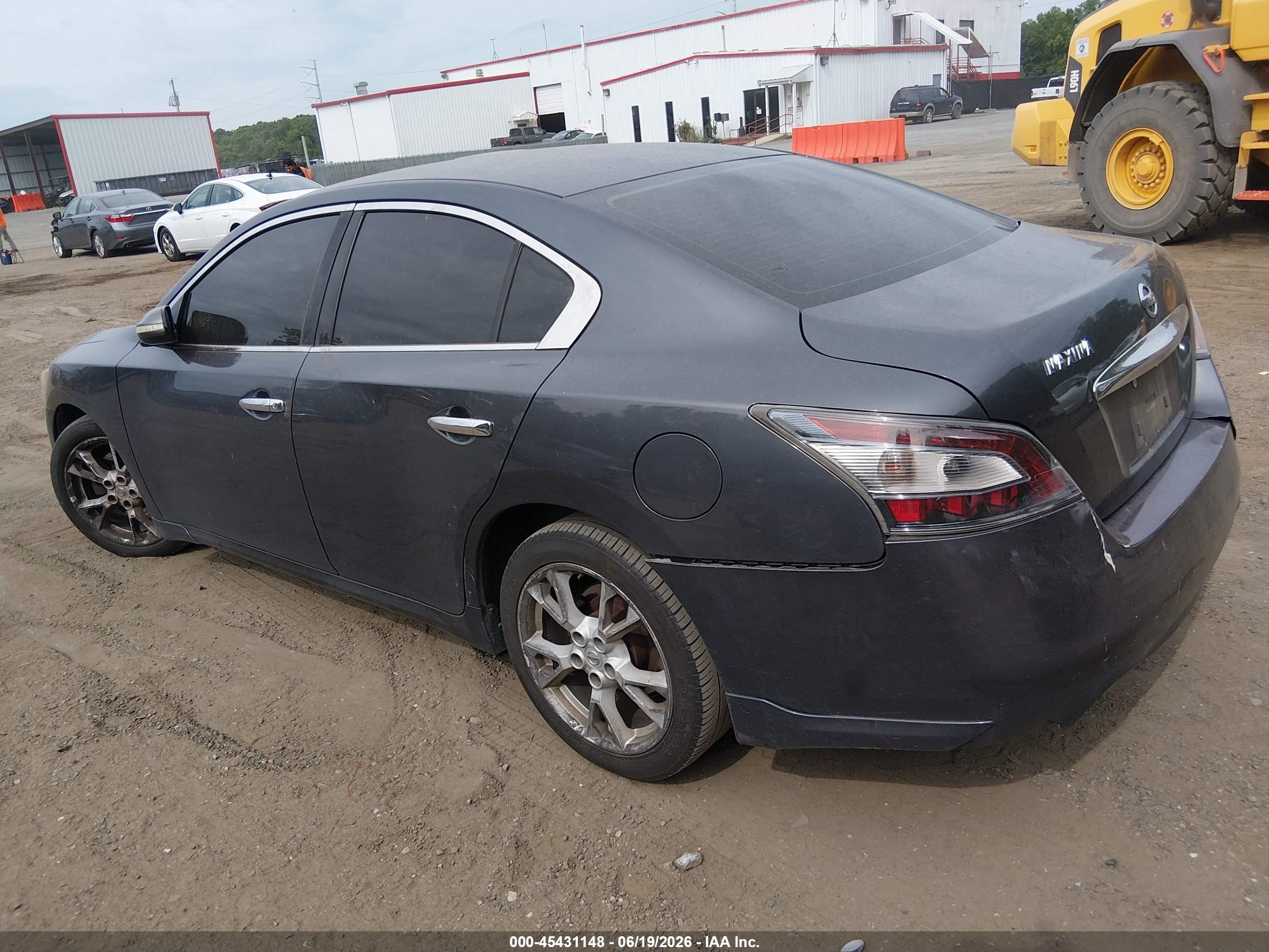 2013 Nissan Maxima 3.5 Sv Gray vin: 1N4AA5AP8DC814501