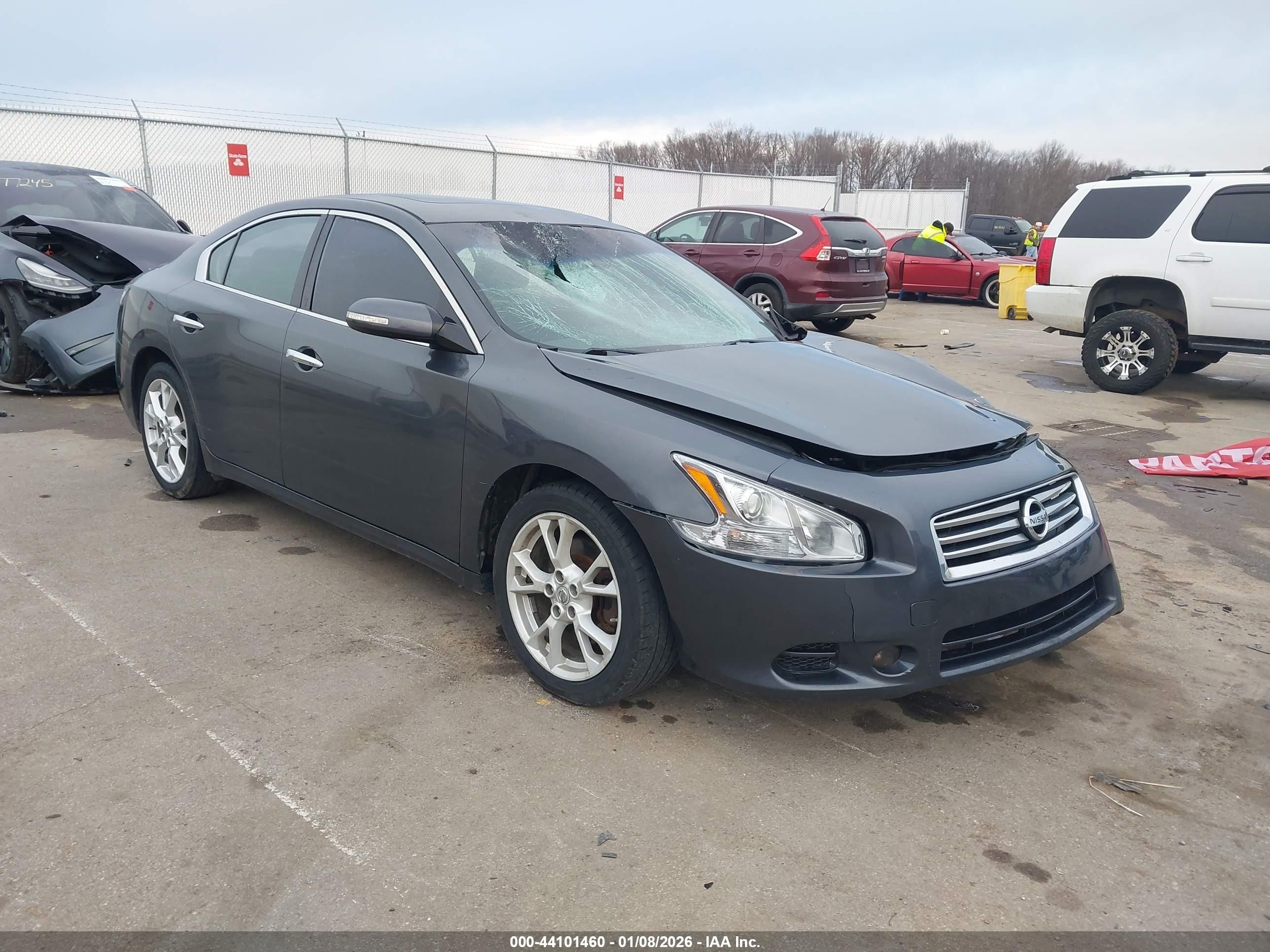 2013 Nissan Maxima 3.5 Sv Gray vin: 1N4AA5AP8DC825420
