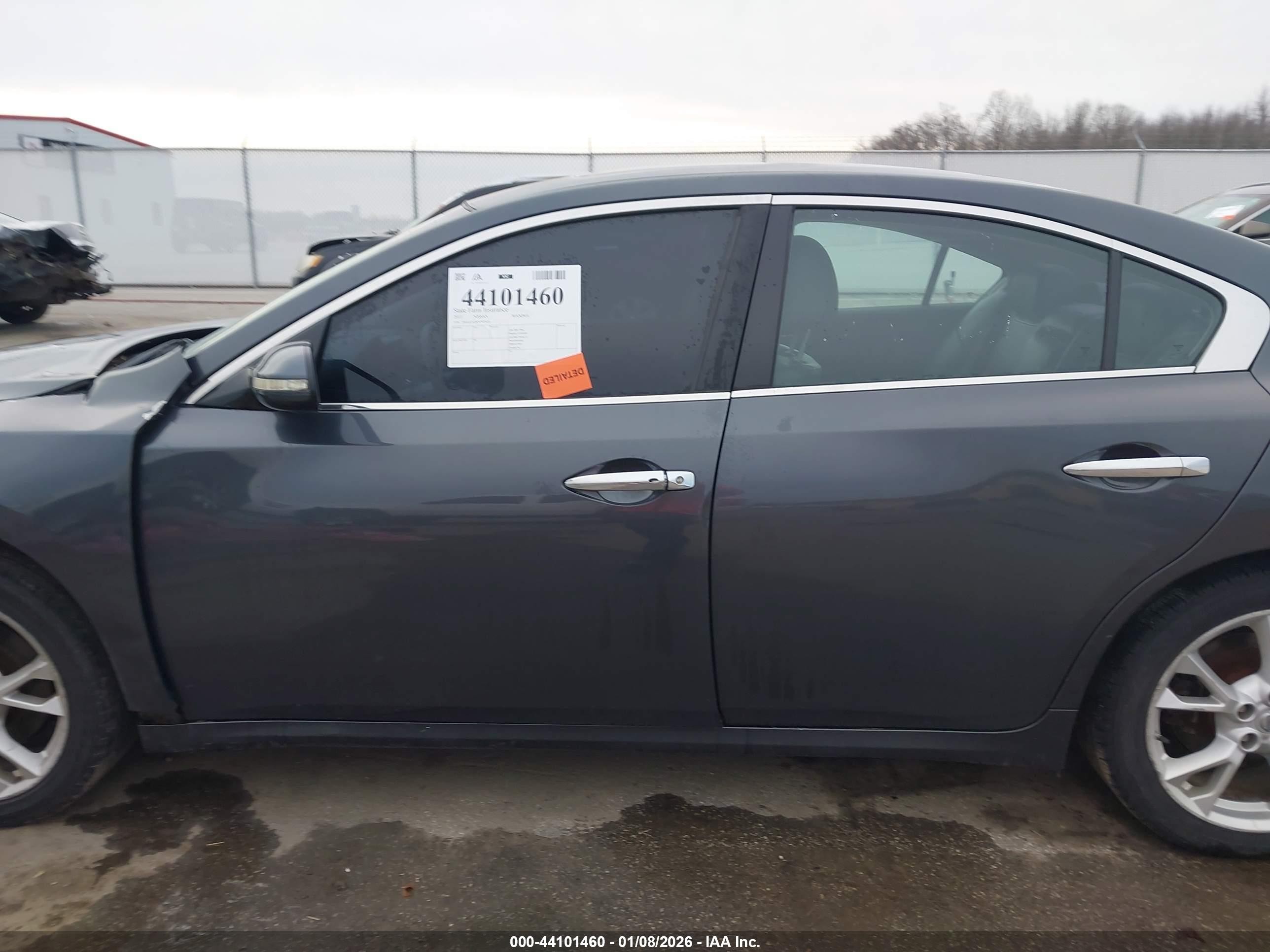 2013 Nissan Maxima 3.5 Sv Серый vin: 1N4AA5AP8DC825420